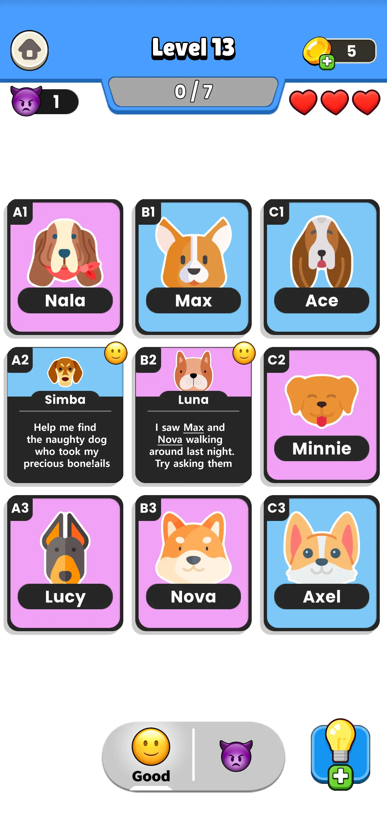 اسکرین شات 5 بازی Clue Master - Logic Puzzles