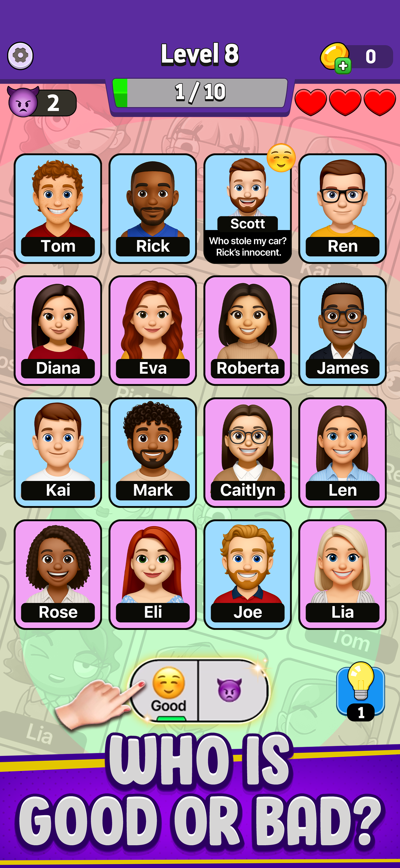 اسکرین شات 3 بازی Clue Master - Logic Puzzles