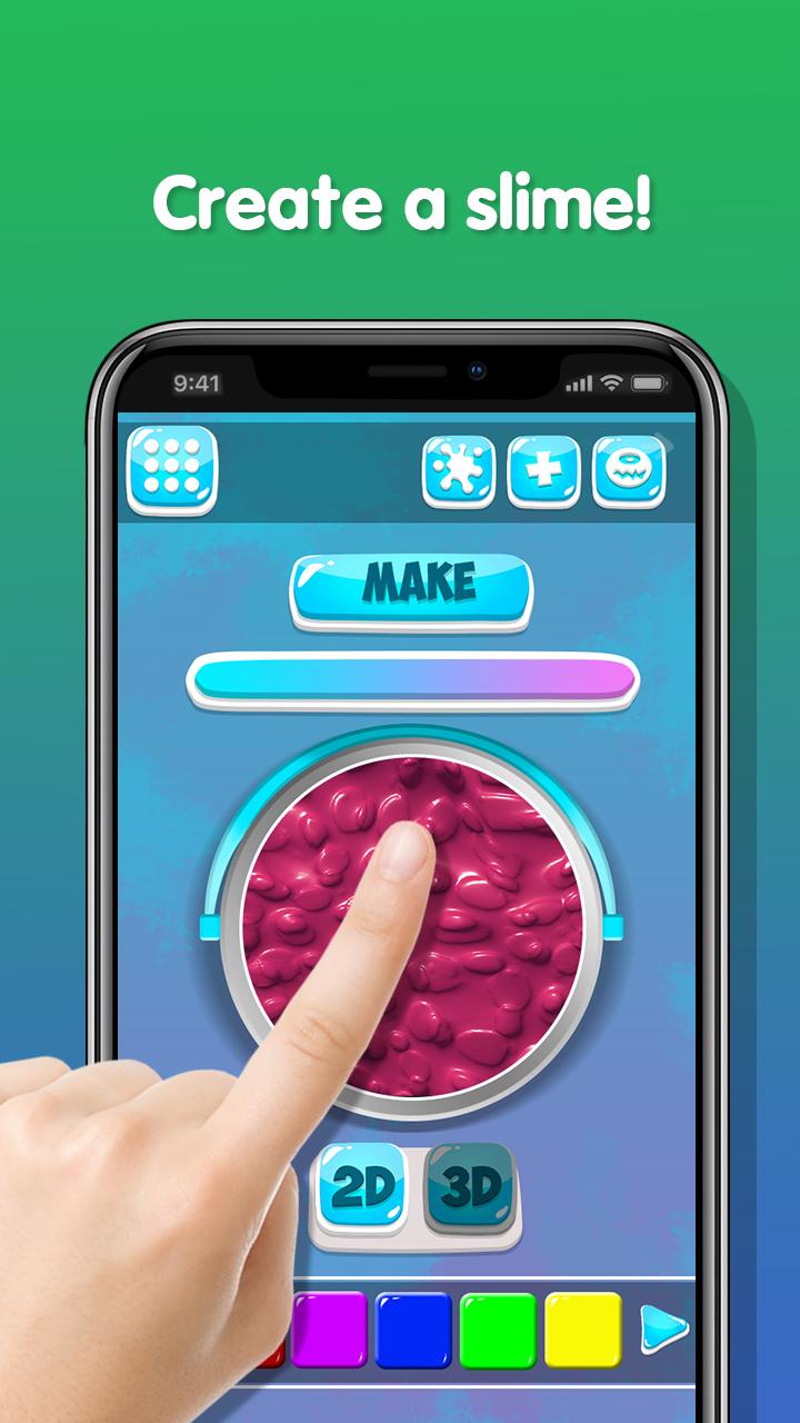 اسکرین شات 3 بازی Fidget DIY Slime Simulator