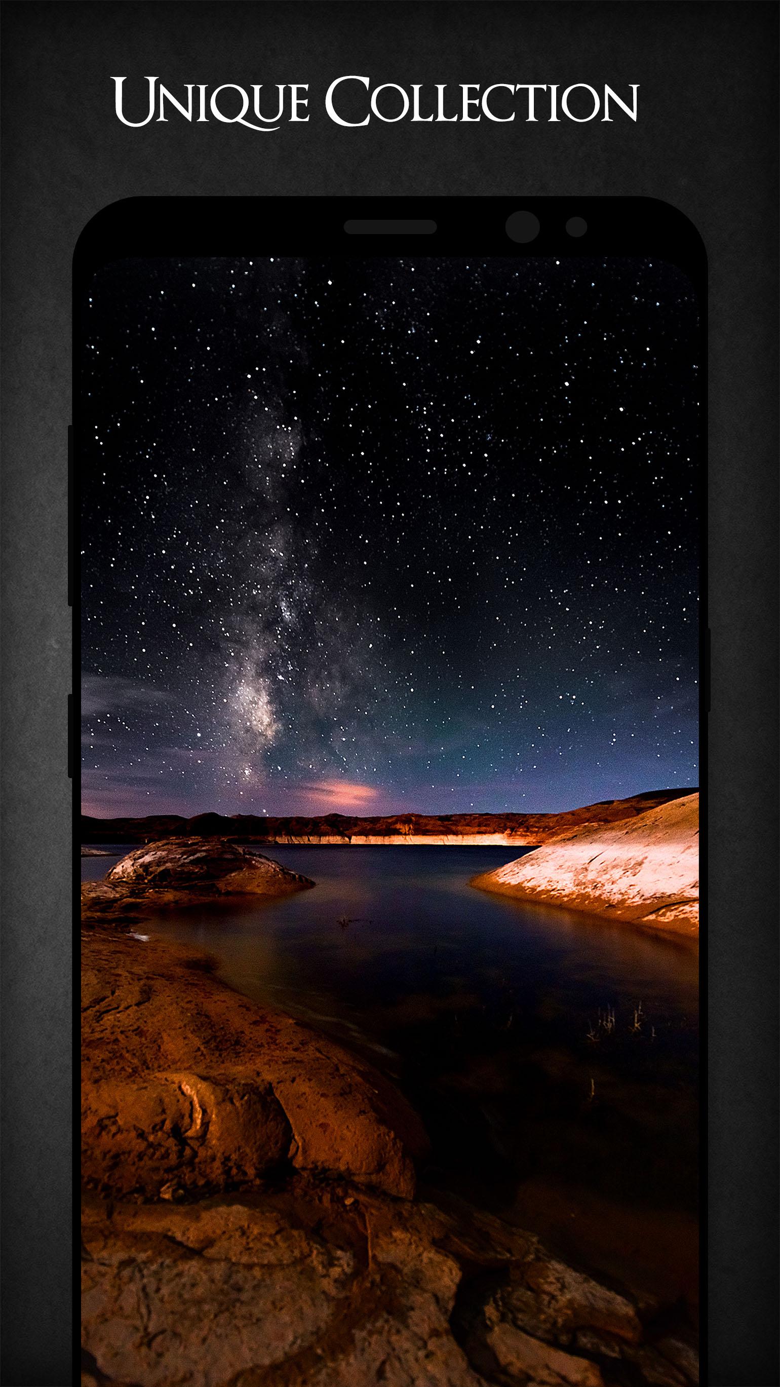 اسکرین شات 5 برنامه Black Wallpapers - Blackify