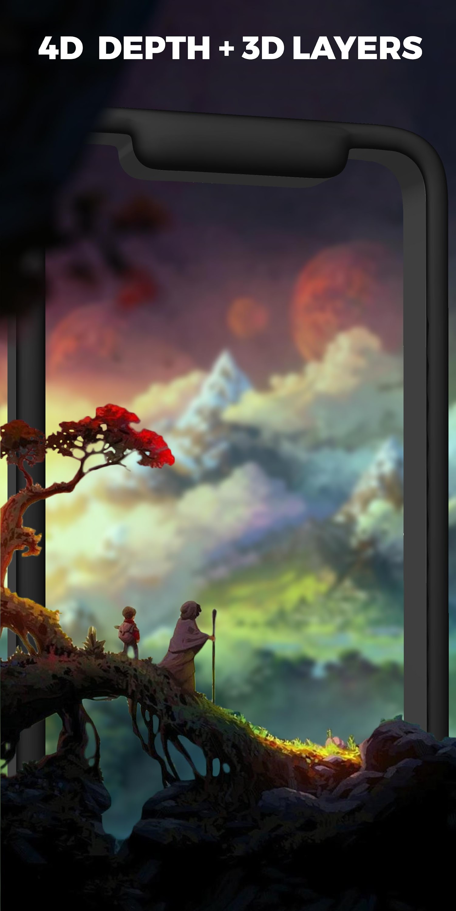 اسکرین شات 2 برنامه 4D Live Wallpapers 4D PARALLAX