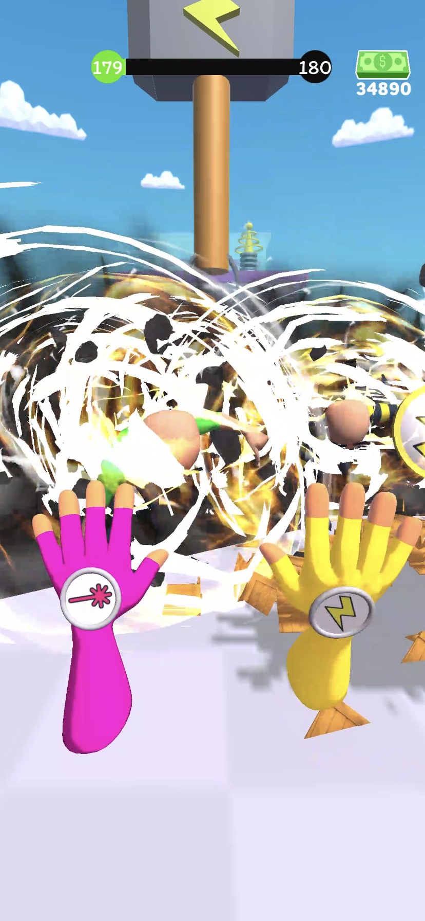 اسکرین شات 3 بازی Elemental Hands