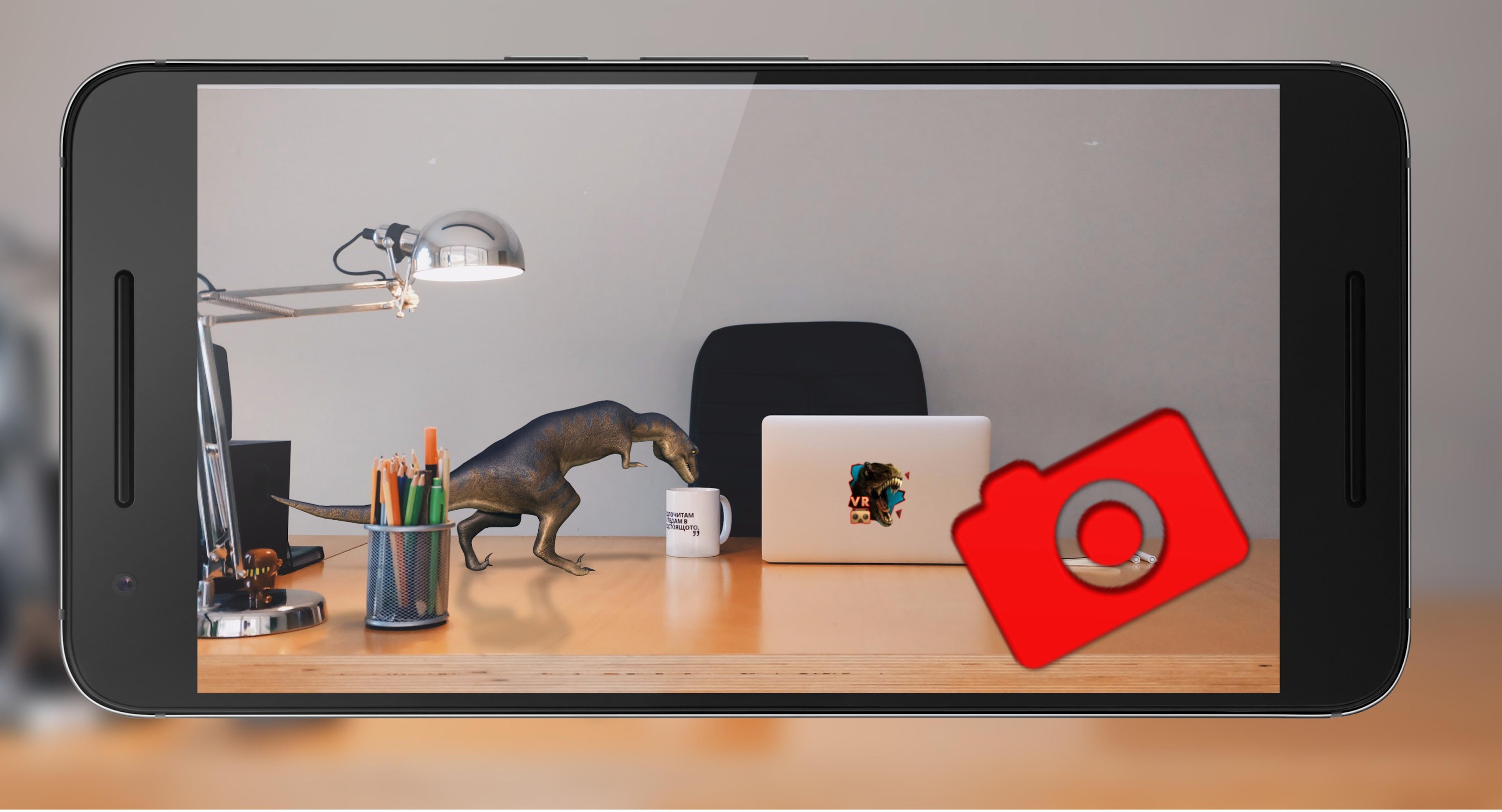 اسکرین شات 5 برنامه Encyclopedia Dinosaurs VR & AR