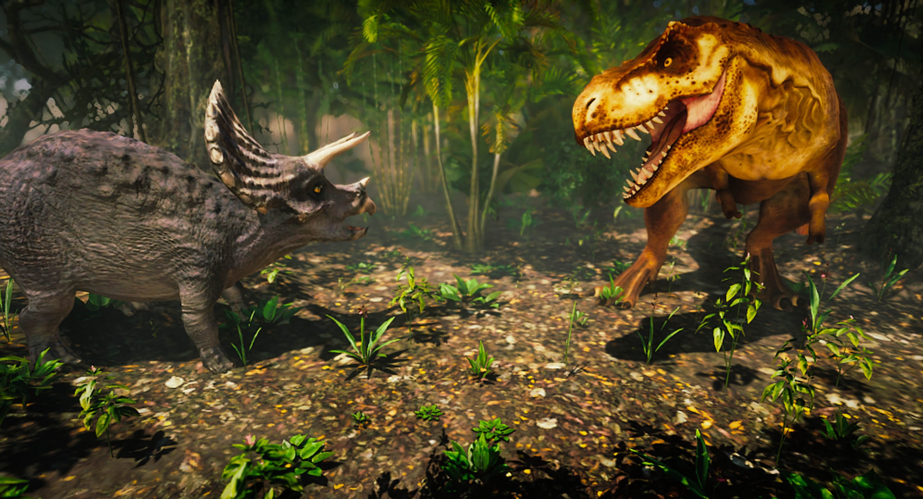 اسکرین شات 1 برنامه Encyclopedia Dinosaurs VR & AR