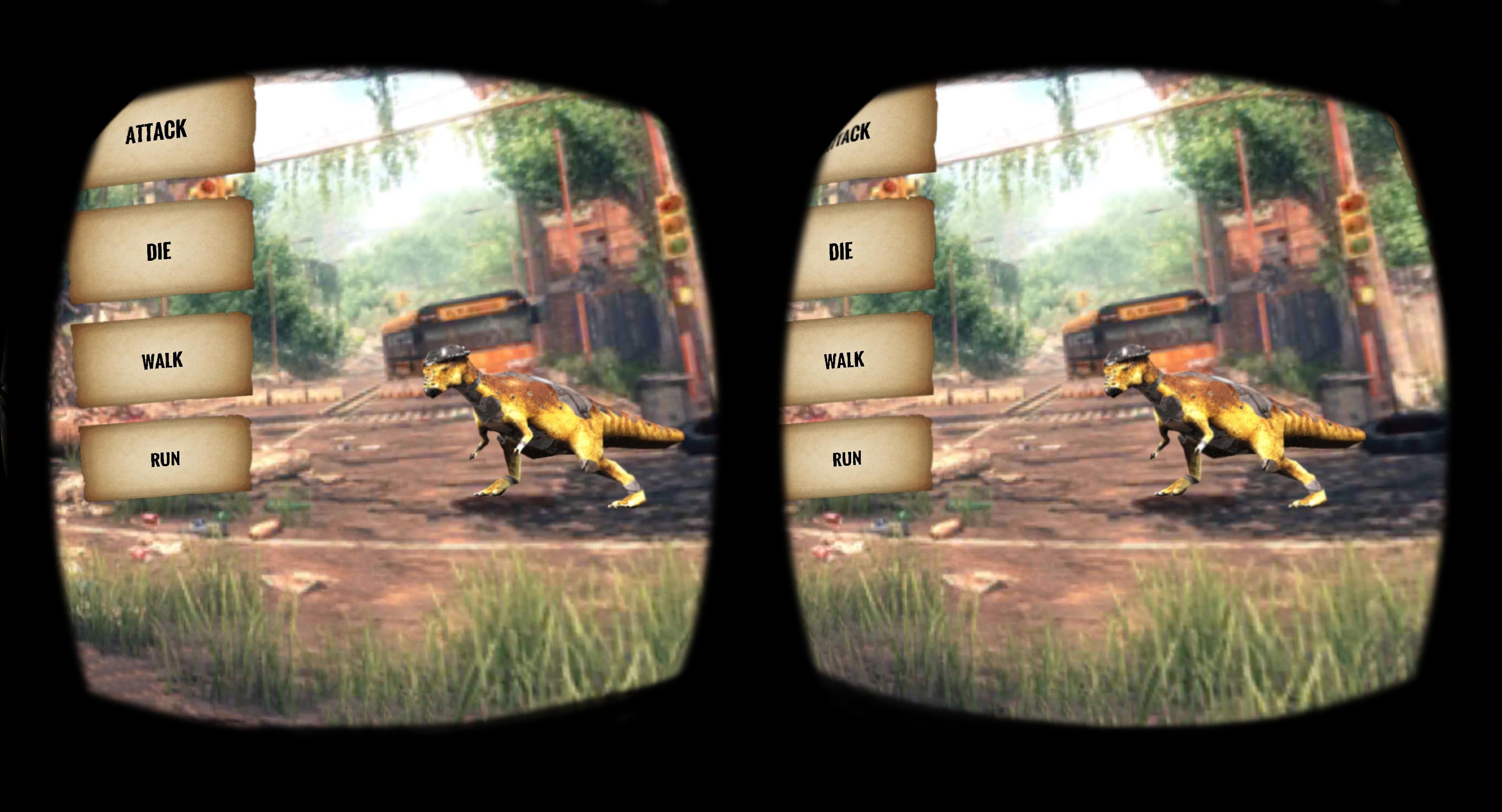 اسکرین شات 8 برنامه Encyclopedia Dinosaurs VR & AR