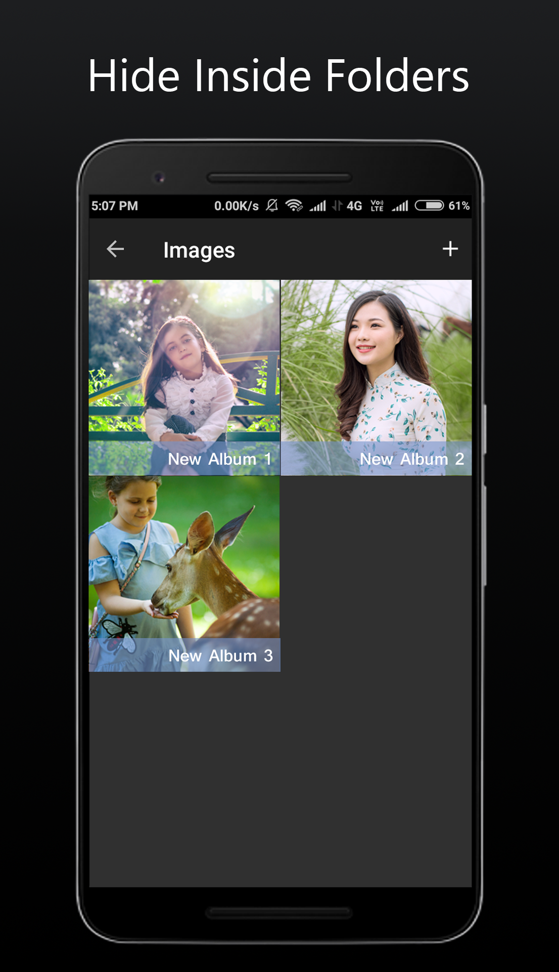 اسکرین شات 5 برنامه Audio Manager : Gallery Lock