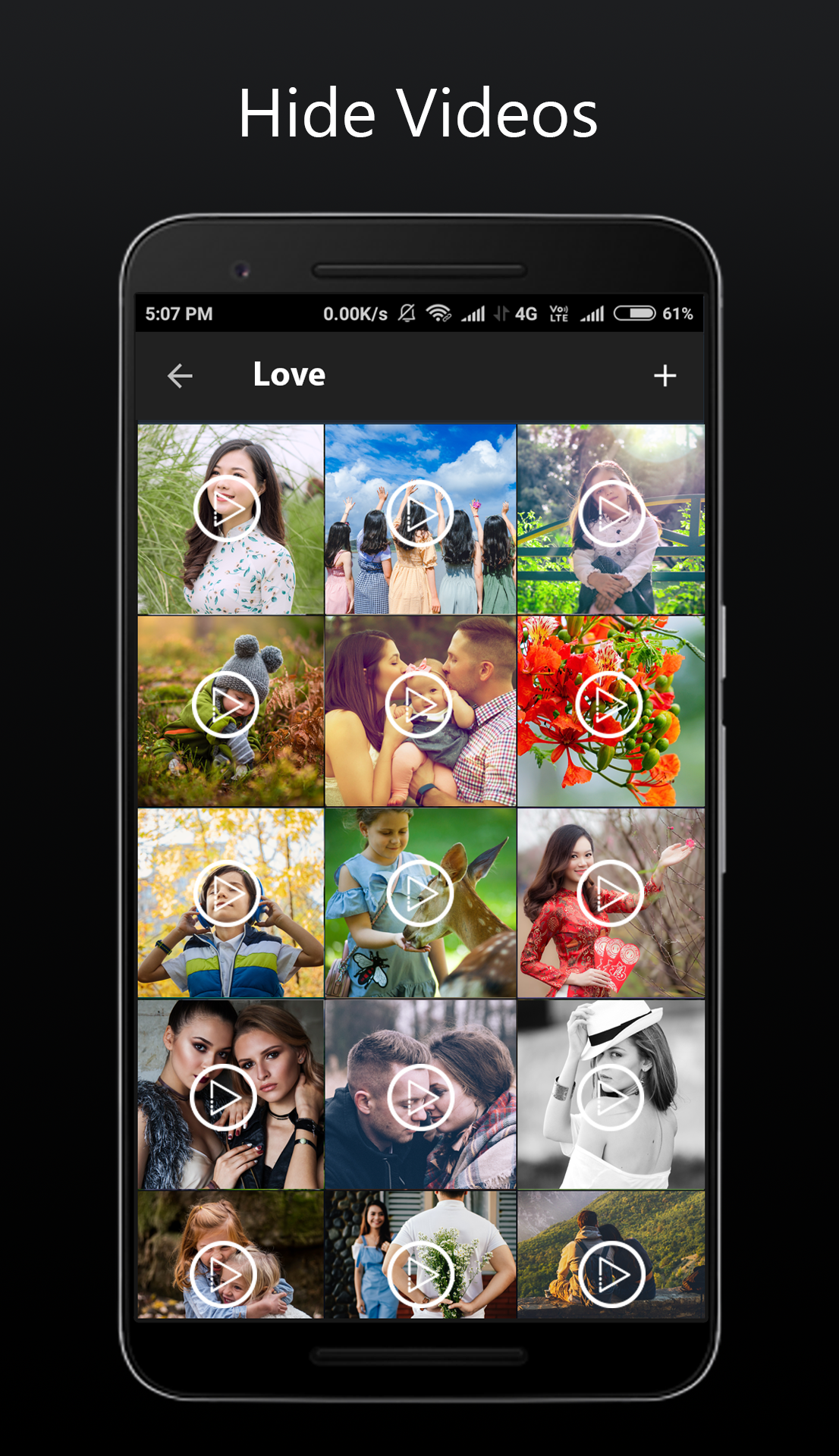 اسکرین شات 6 برنامه Audio Manager : Gallery Lock