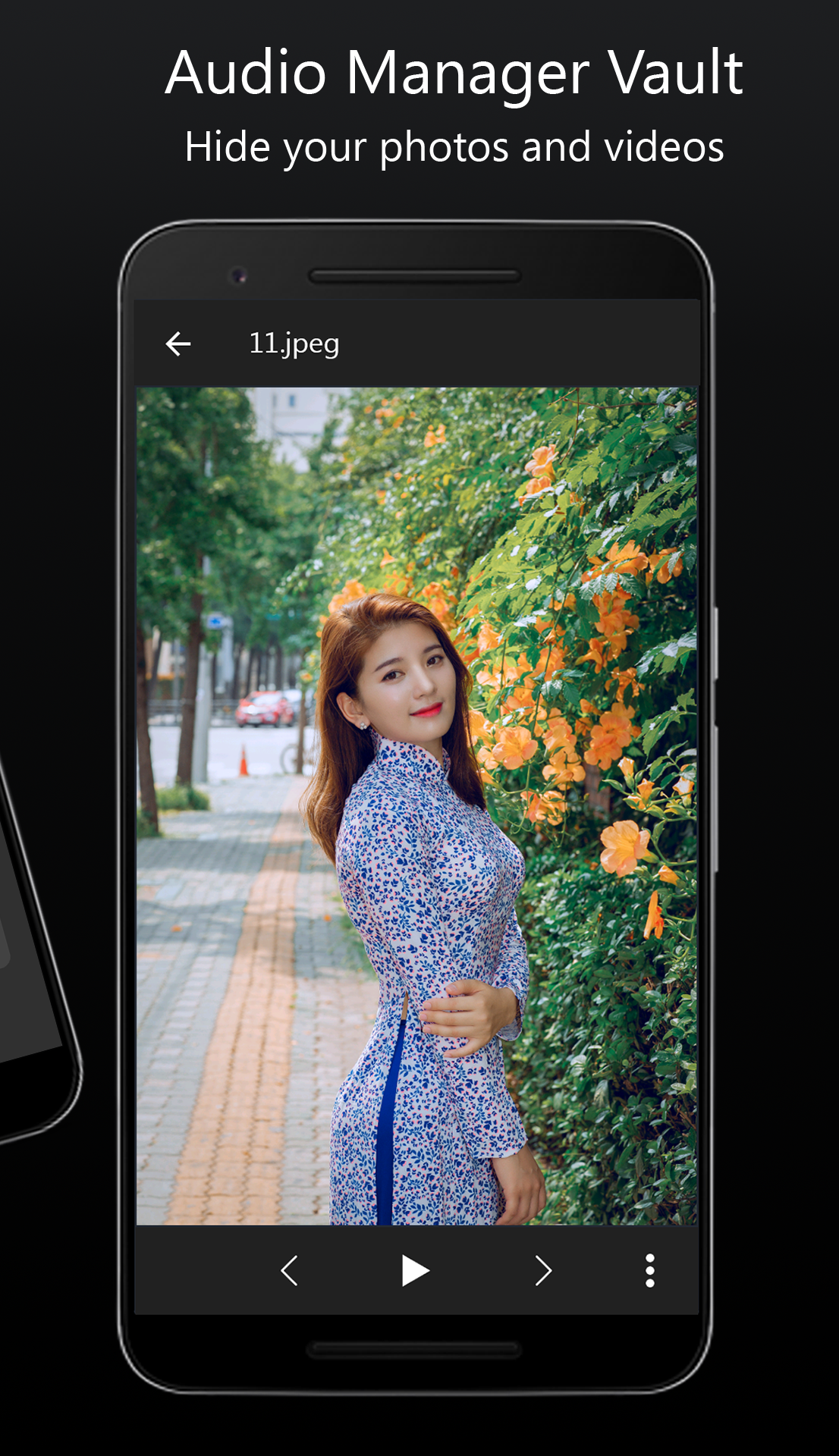 اسکرین شات 4 برنامه Audio Manager : Gallery Lock