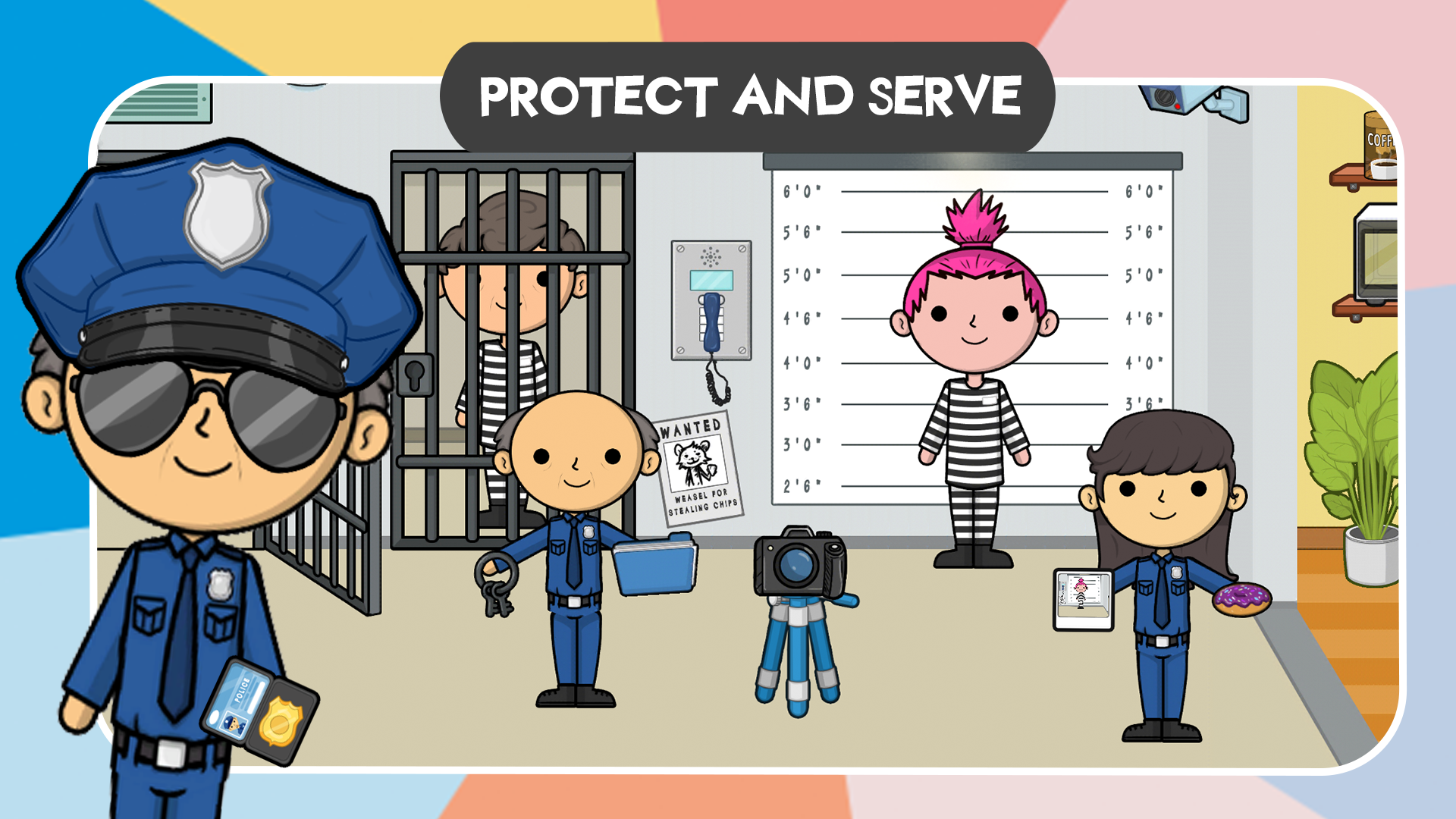 اسکرین شات 3 بازی Lila's World:Community Helpers
