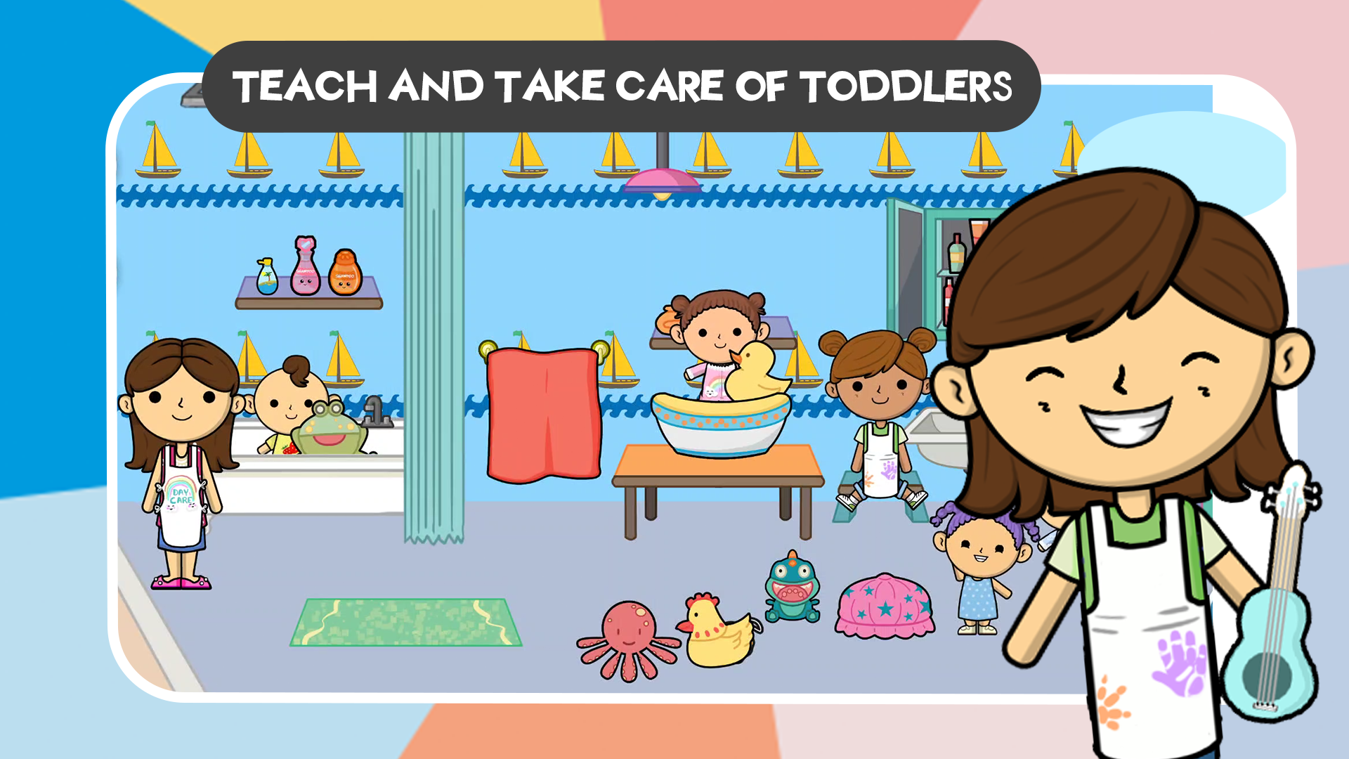 اسکرین شات 2 بازی Lila's World: Daycare
