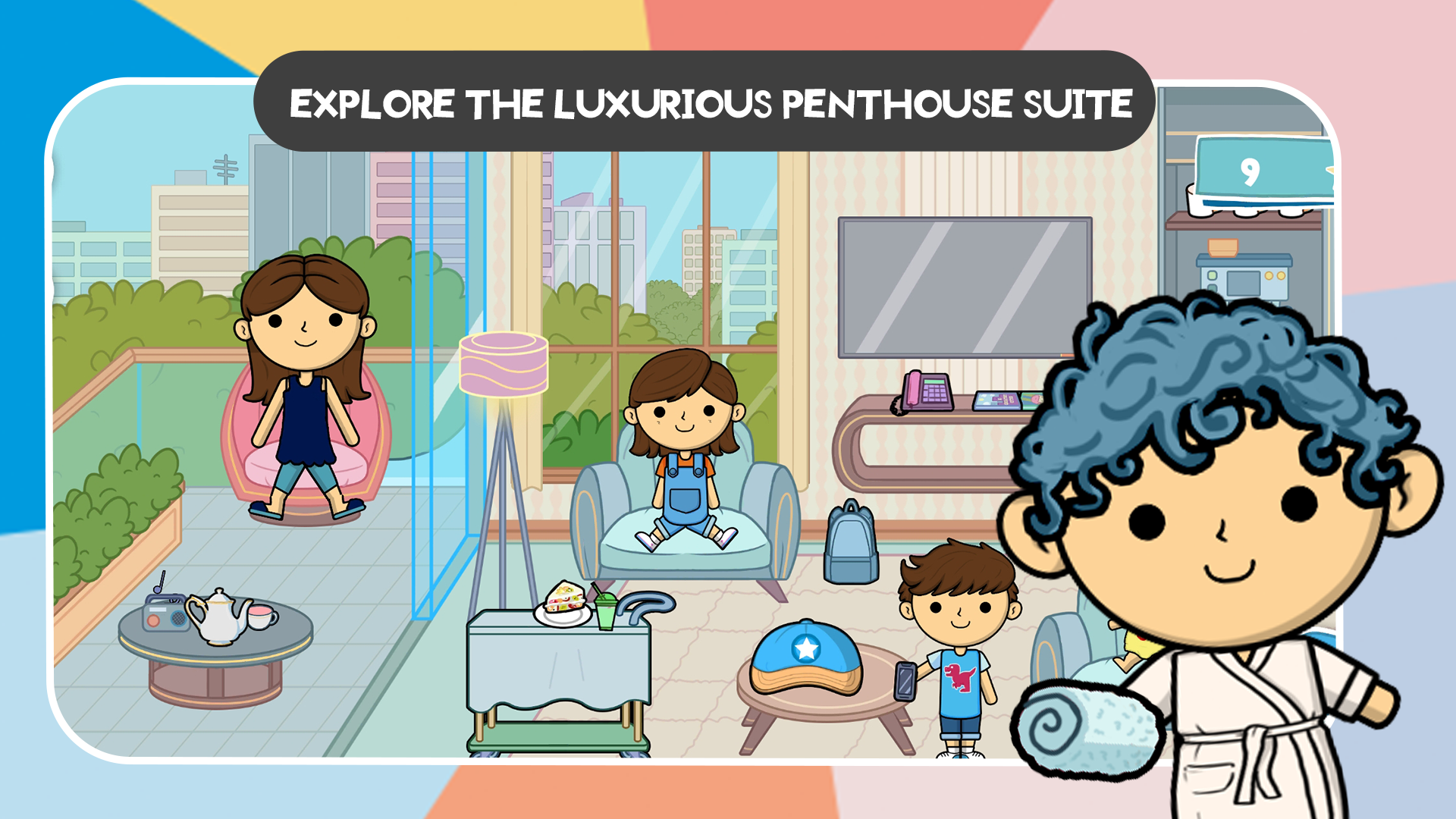 اسکرین شات 5 بازی Lila's World: Hotel Vacation