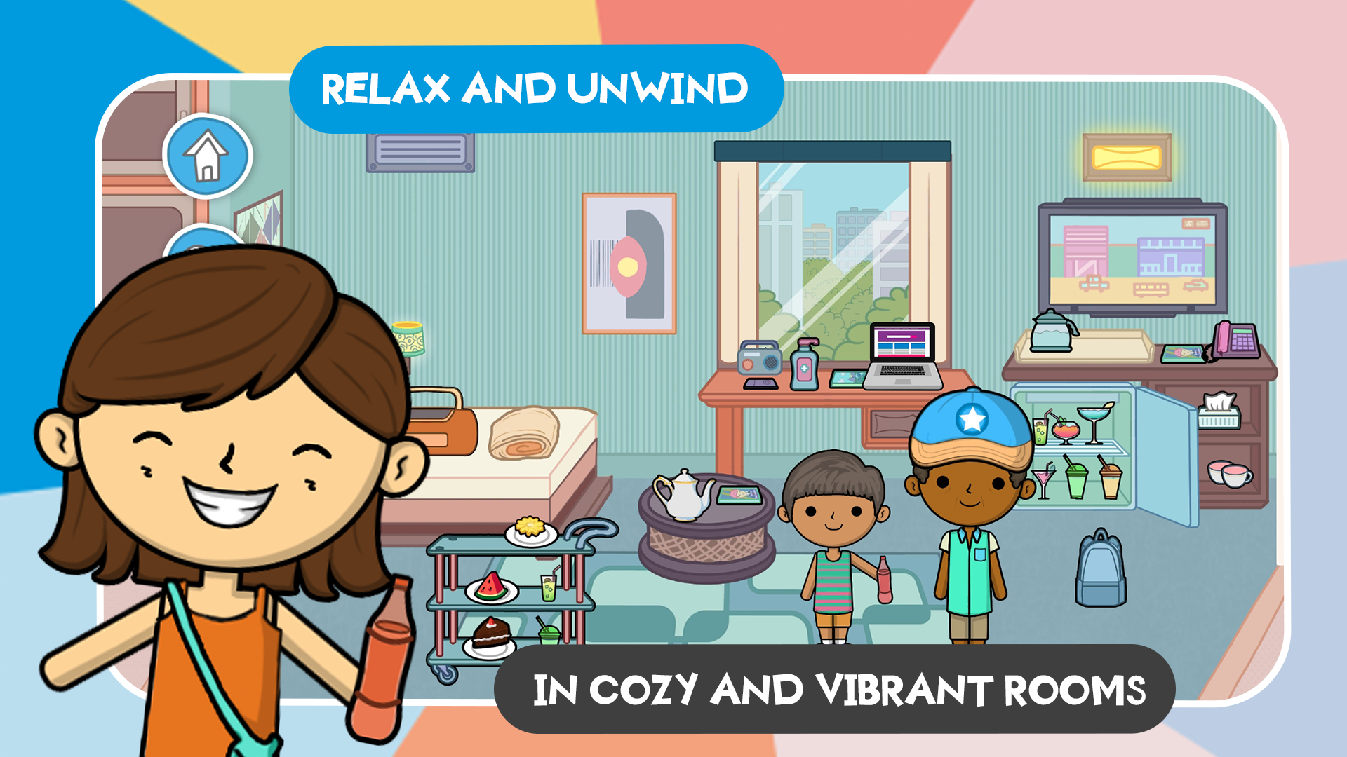 اسکرین شات 6 بازی Lila's World: Hotel Vacation