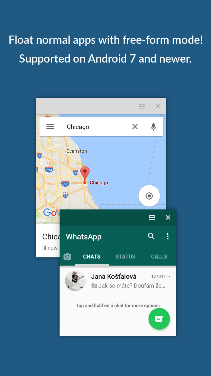 اسکرین شات 3 برنامه Floating Apps (multitasking)