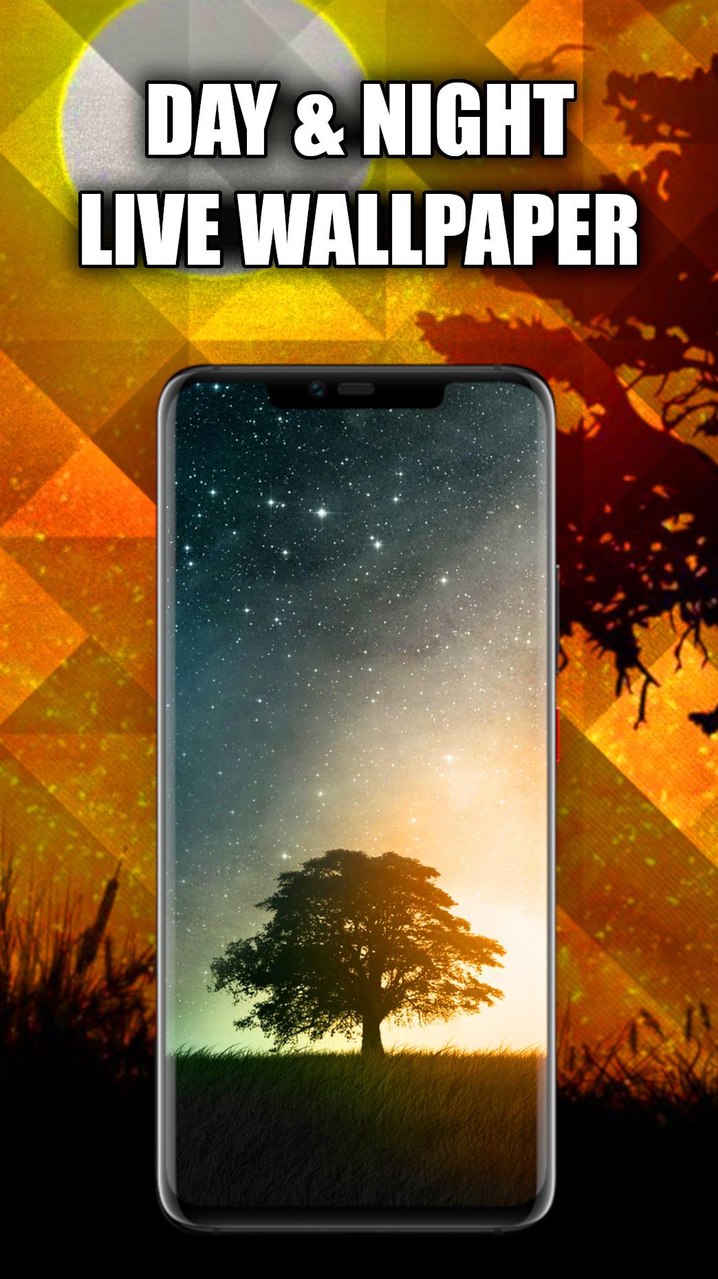 اسکرین شات 1 برنامه Day & Night Wallpaper Live HD