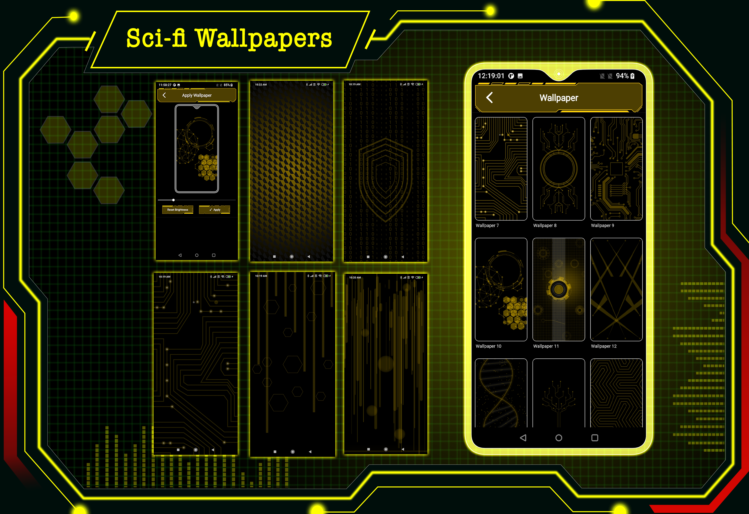 اسکرین شات 7 برنامه Circuit Launcher 2 - App lock
