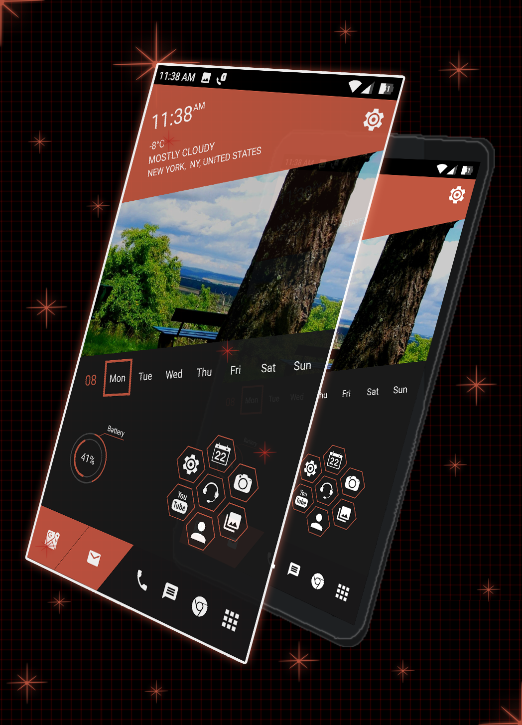 اسکرین شات 6 برنامه Elegant Launcher - AppLock
