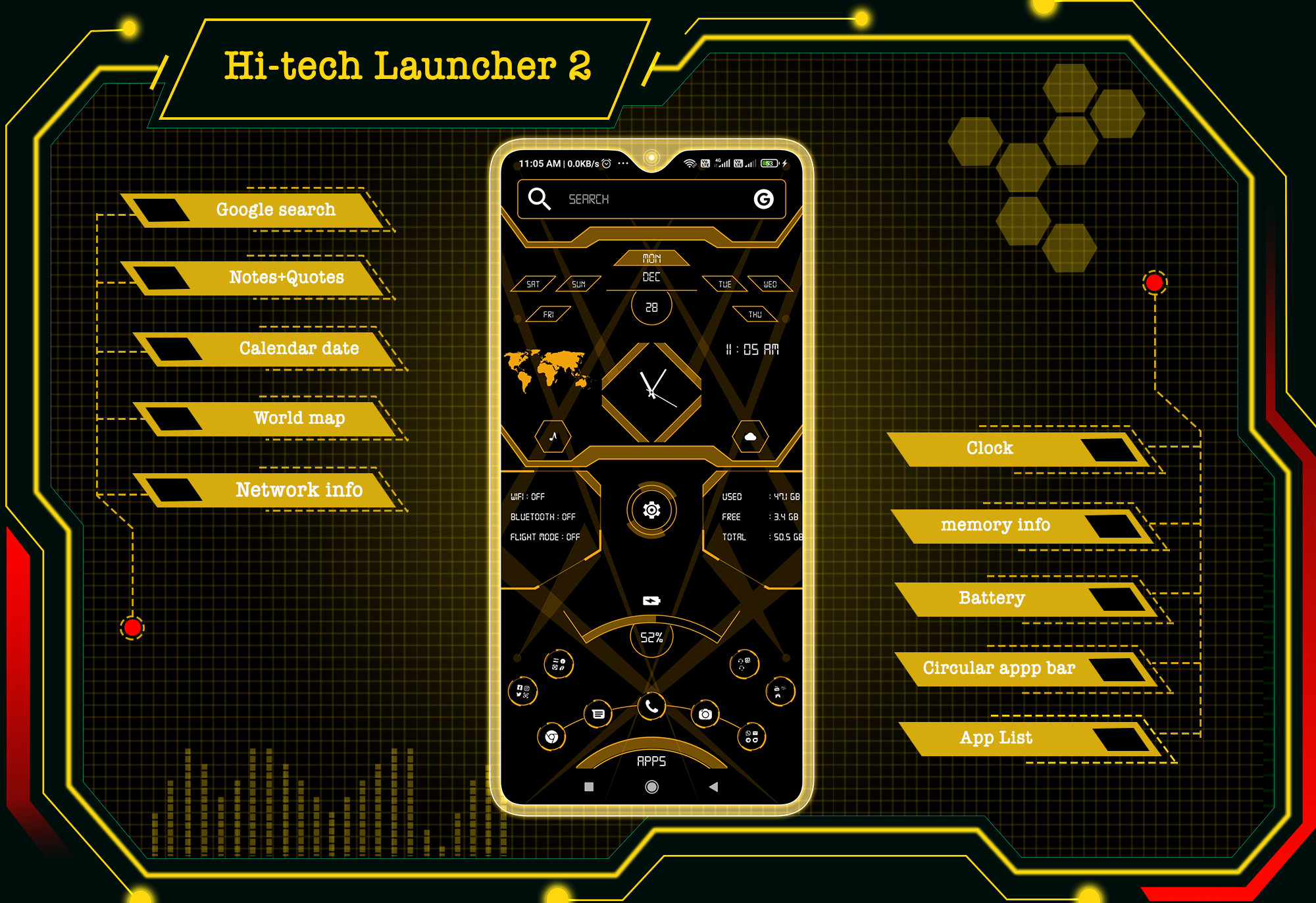 اسکرین شات 1 برنامه Innovational Launcher 2023