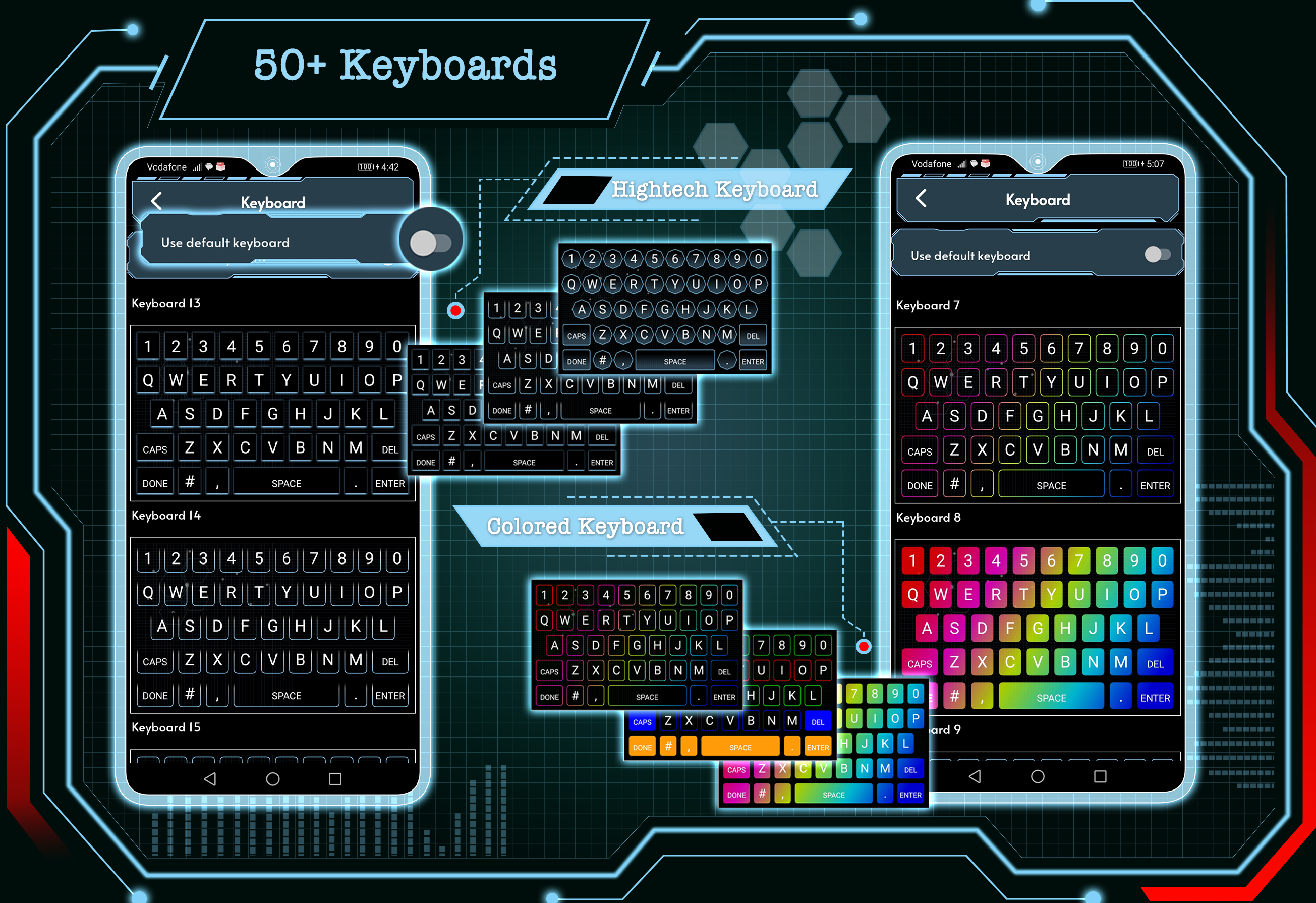 اسکرین شات 6 برنامه Modern Launcher 2 - AppLock