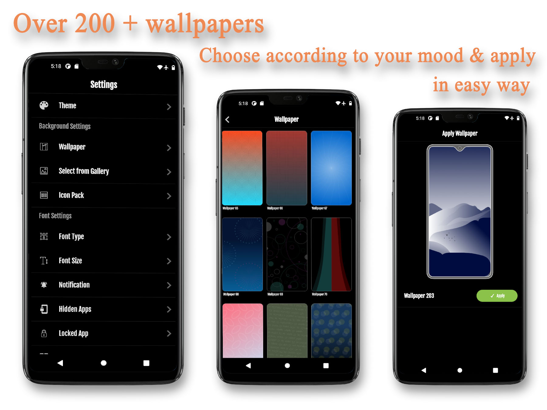 اسکرین شات 6 برنامه Modern Theme Launcher 2023
