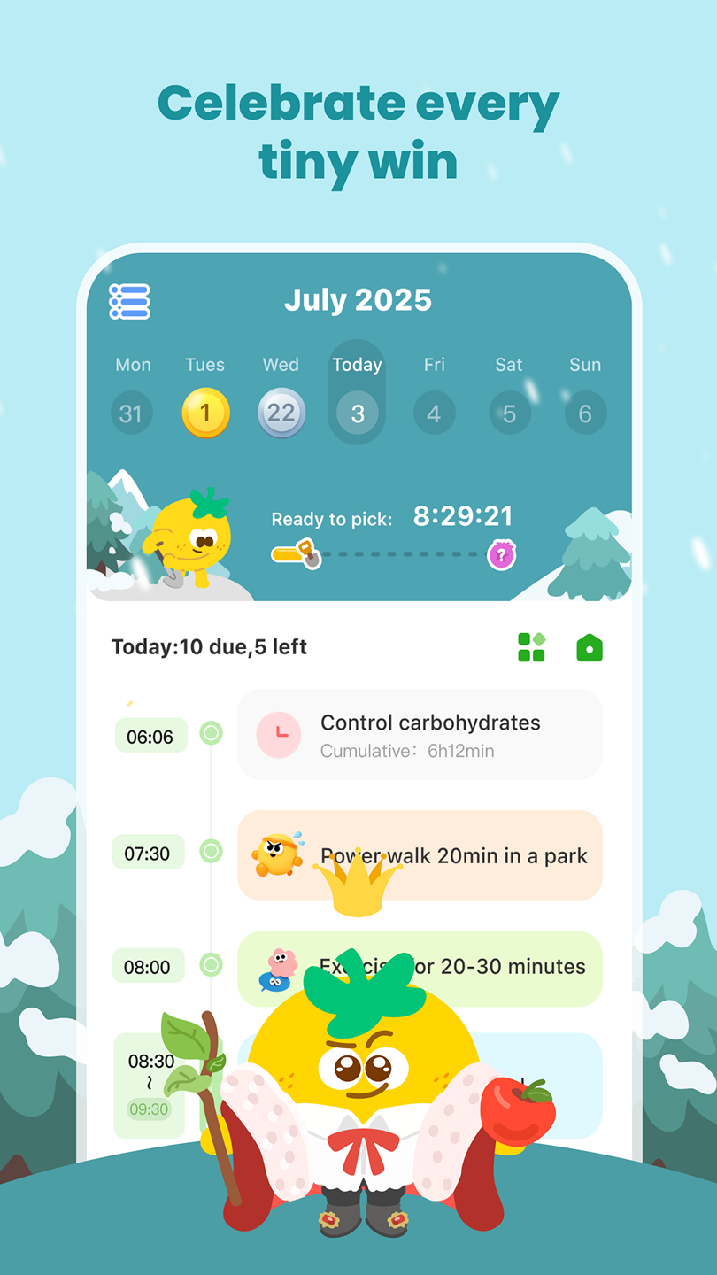 اسکرین شات 3 برنامه MeGrow: Grow Daily,Care Deeply