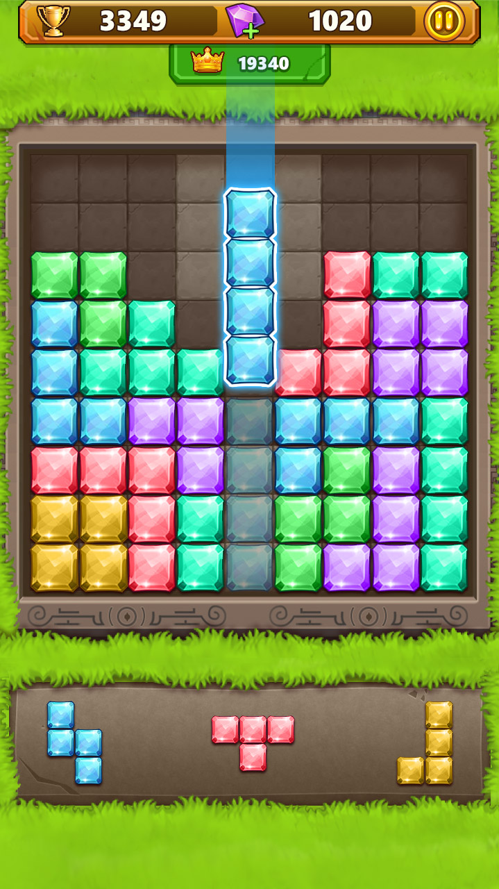اسکرین شات 1 بازی PUZZLE BLOCK BANG