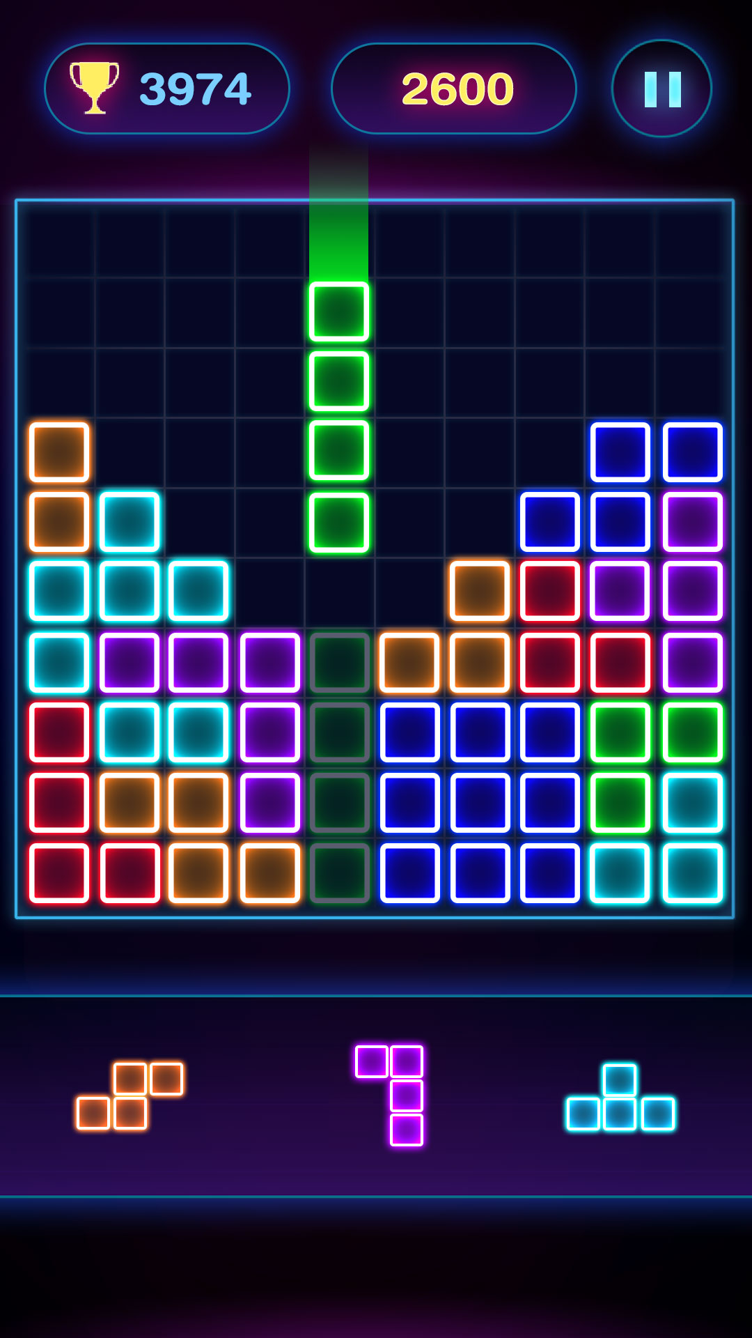 اسکرین شات 7 بازی Glow Block Puzzle