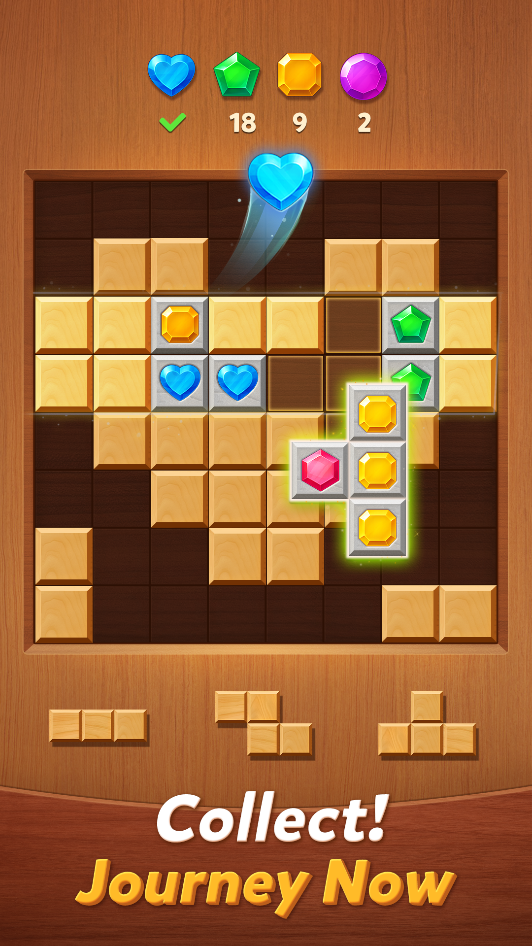 اسکرین شات 3 بازی Woodblast! - Block Puzzle Game