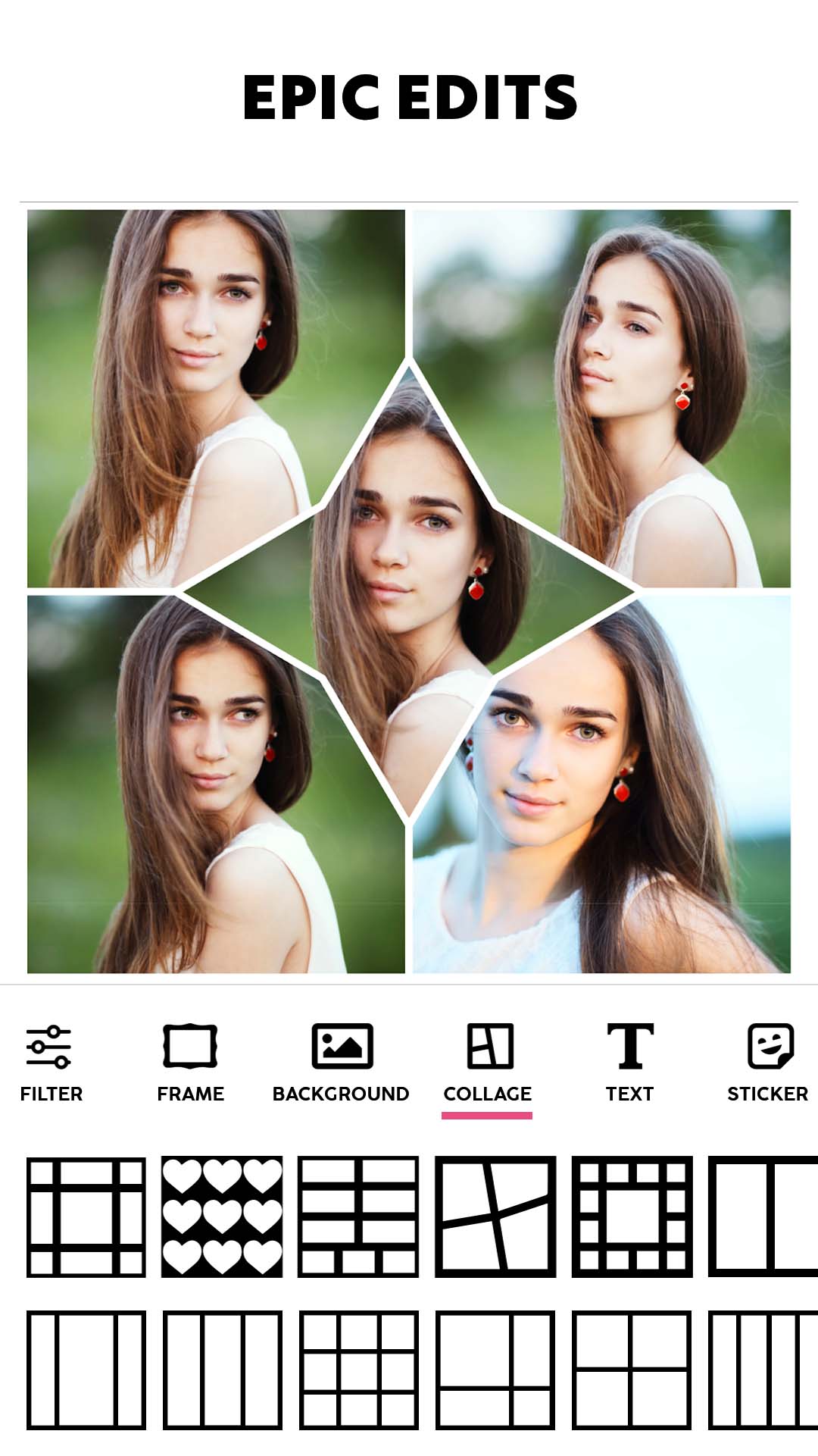 اسکرین شات 5 برنامه Photo Collage Maker & Editor