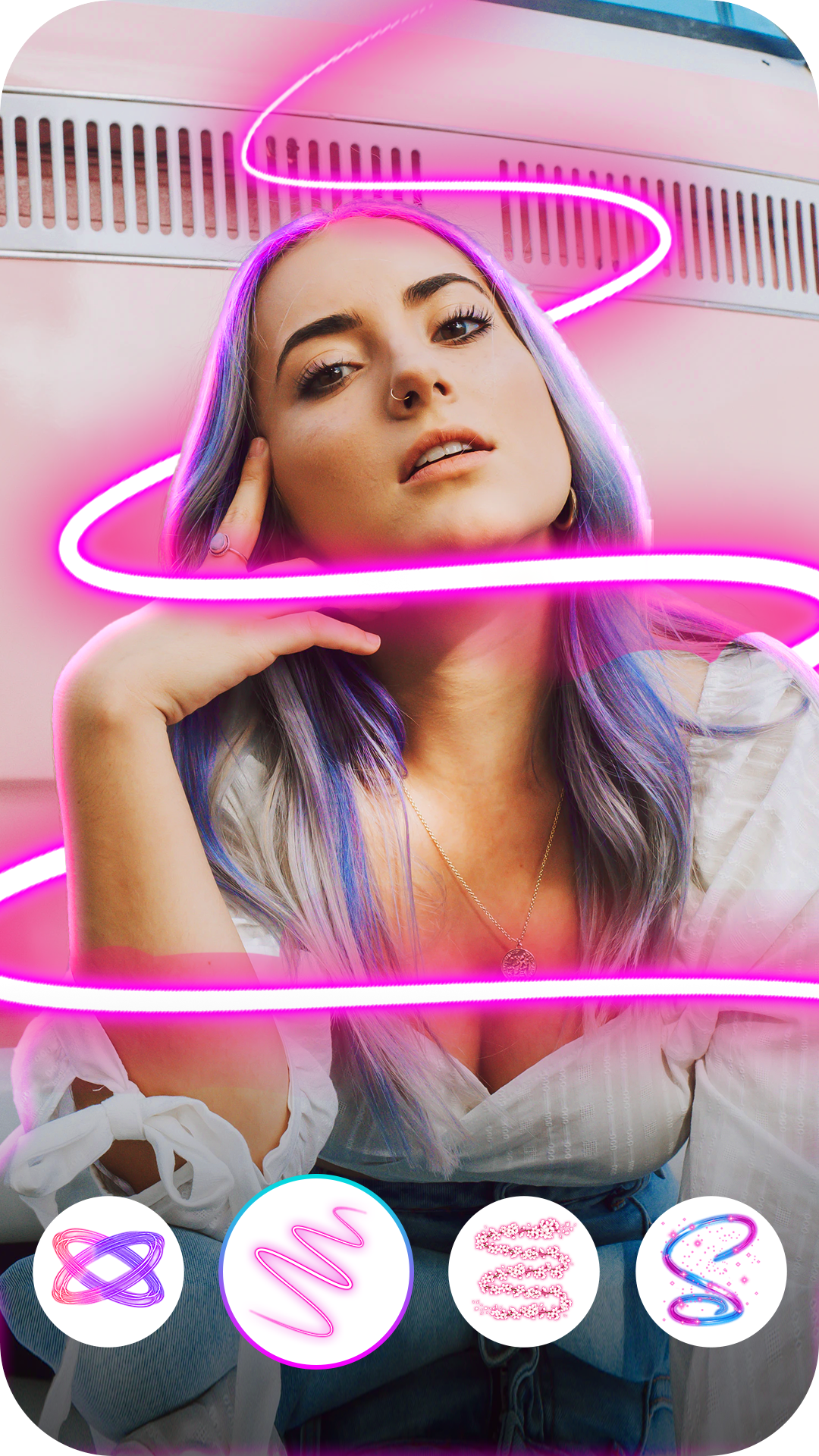 اسکرین شات 4 برنامه DripArt: Photo Editor App