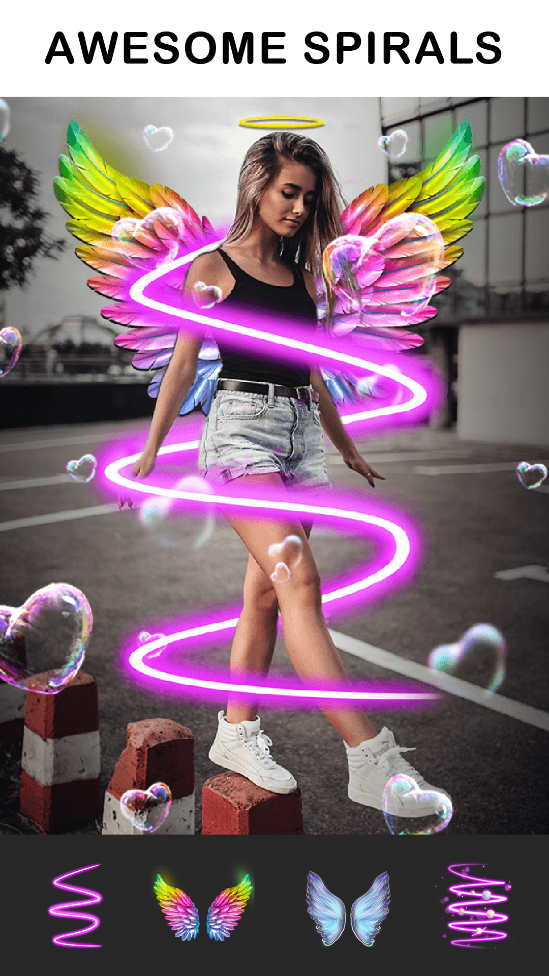 اسکرین شات 2 برنامه FaceArt: Filters for Pictures