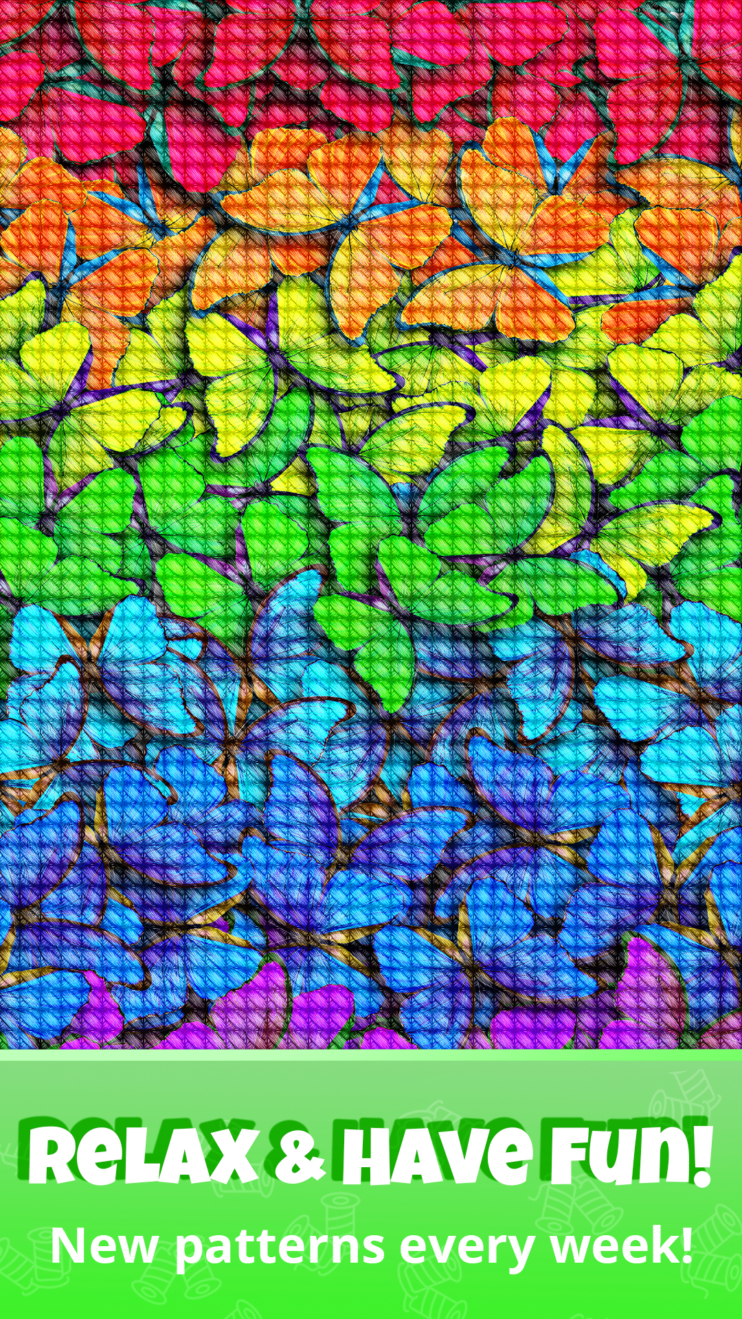 اسکرین شات 4 بازی Cross Stitch Pattern, Pixelart