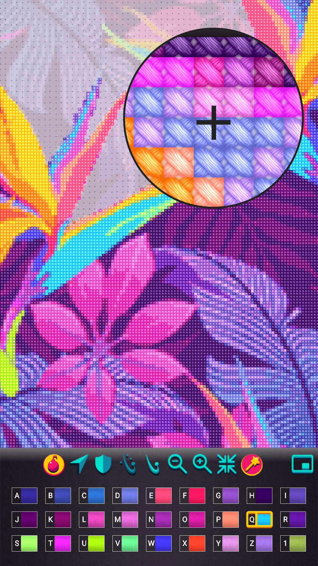 اسکرین شات 3 بازی Cross Stitch Pattern, Pixelart