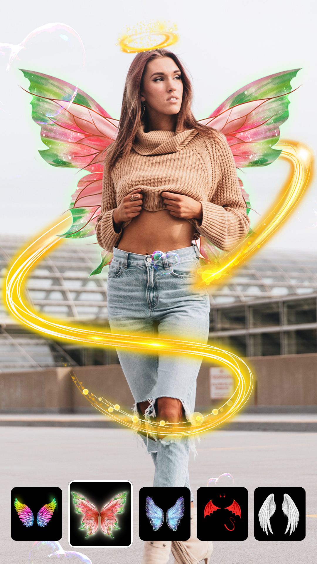 اسکرین شات 2 برنامه Photo Mirror Collage & Frame