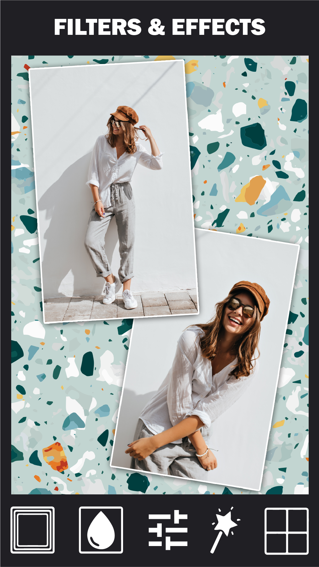 اسکرین شات 2 برنامه Collage Maker Photo Editor App