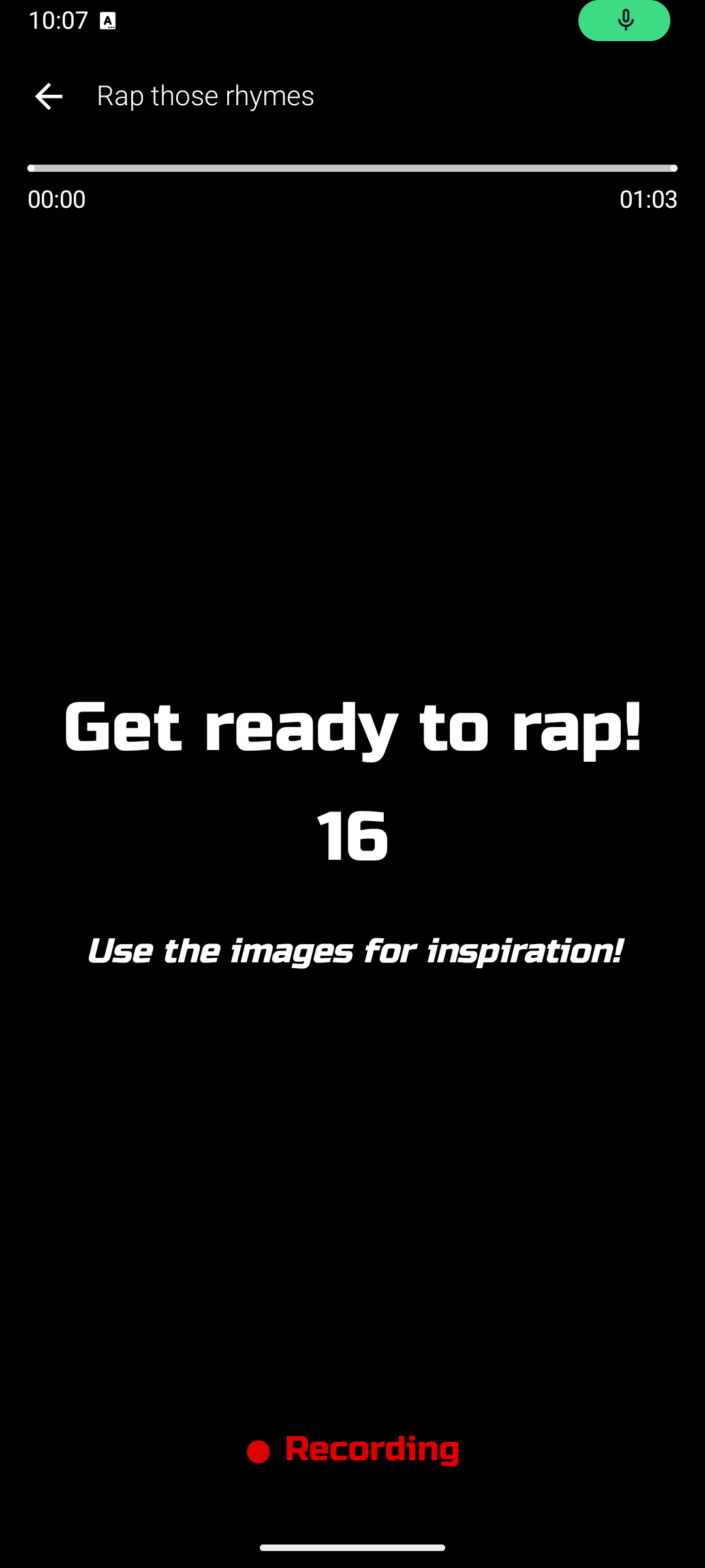 اسکرین شات 3 برنامه Freestyle Rap