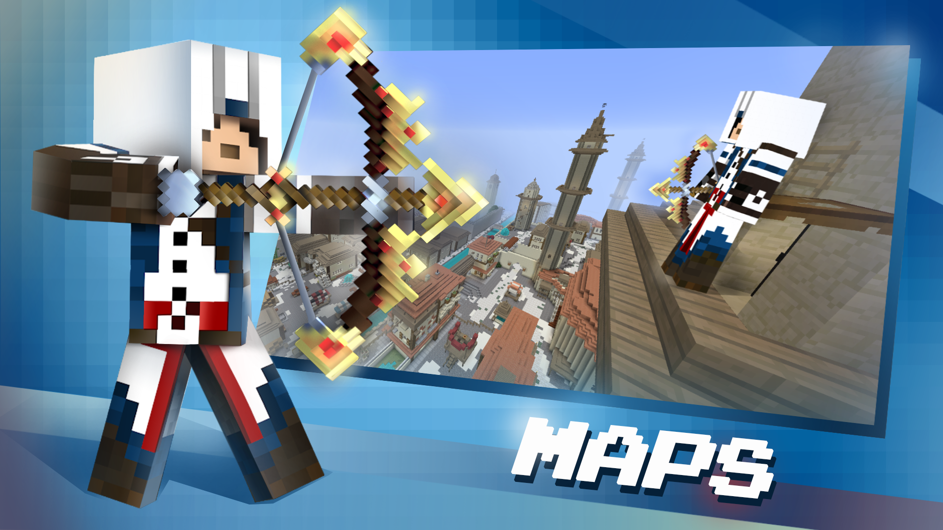 اسکرین شات 2 برنامه Mods, Maps for Minecraft PE