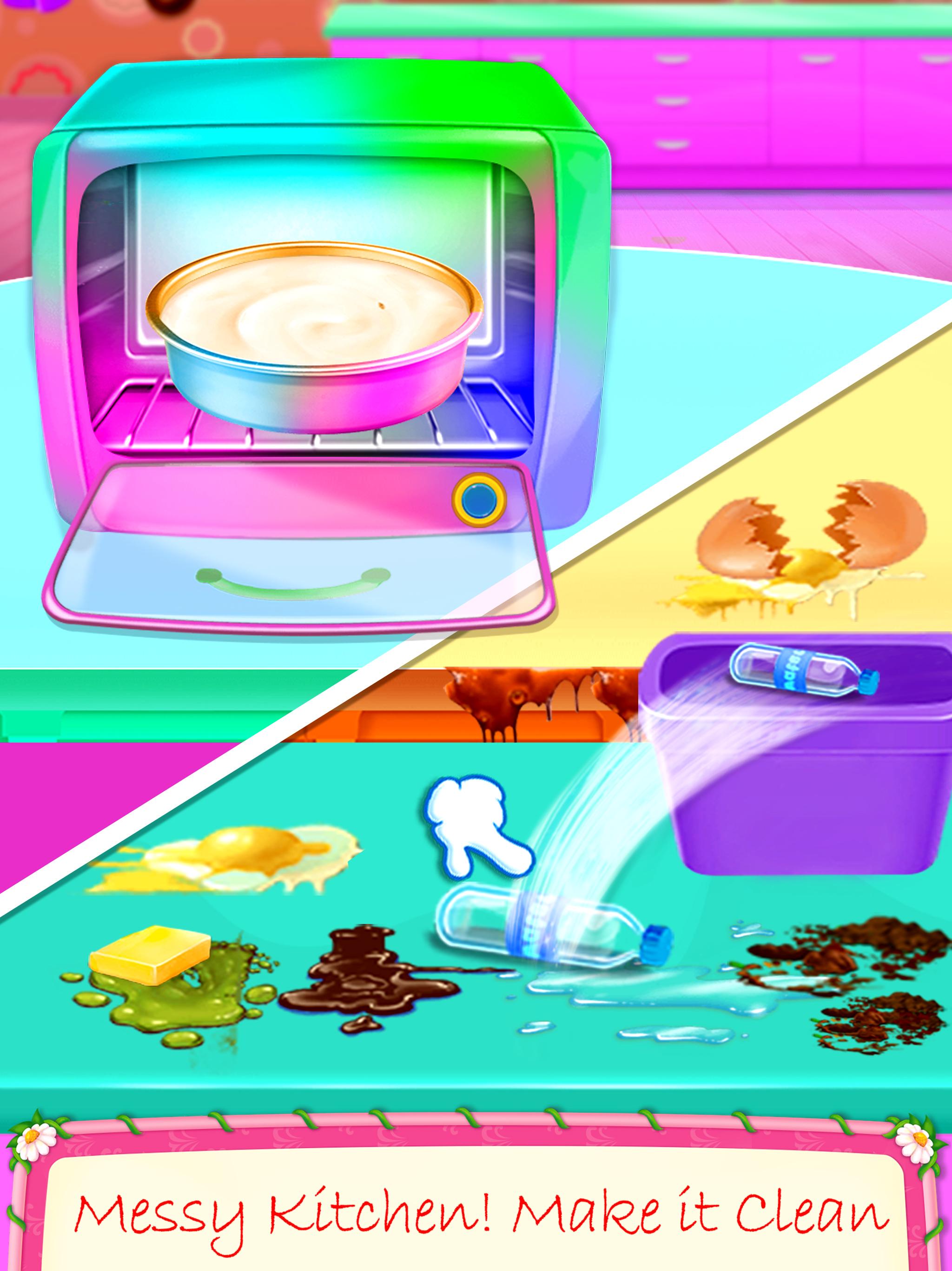 اسکرین شات 3 بازی Real Cake Making Bake Decorate