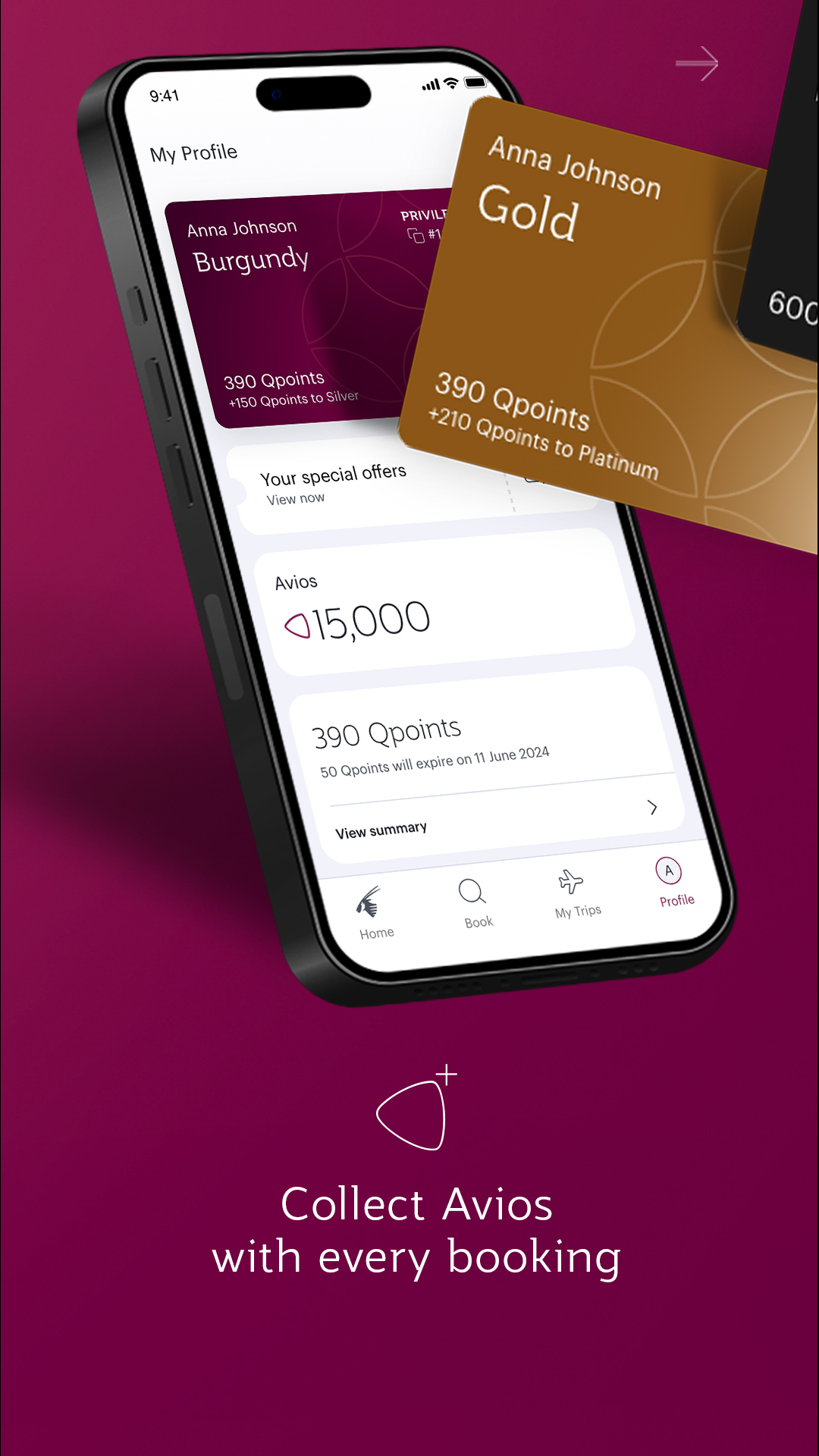 اسکرین شات 3 برنامه Qatar Airways