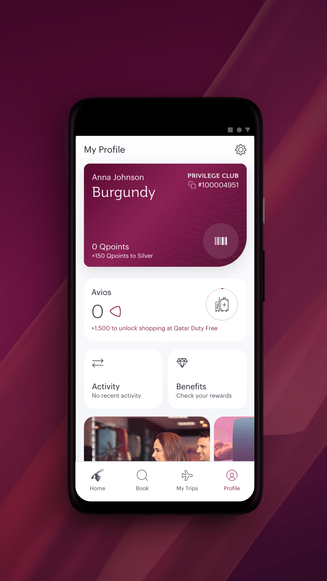 اسکرین شات 8 برنامه Qatar Airways
