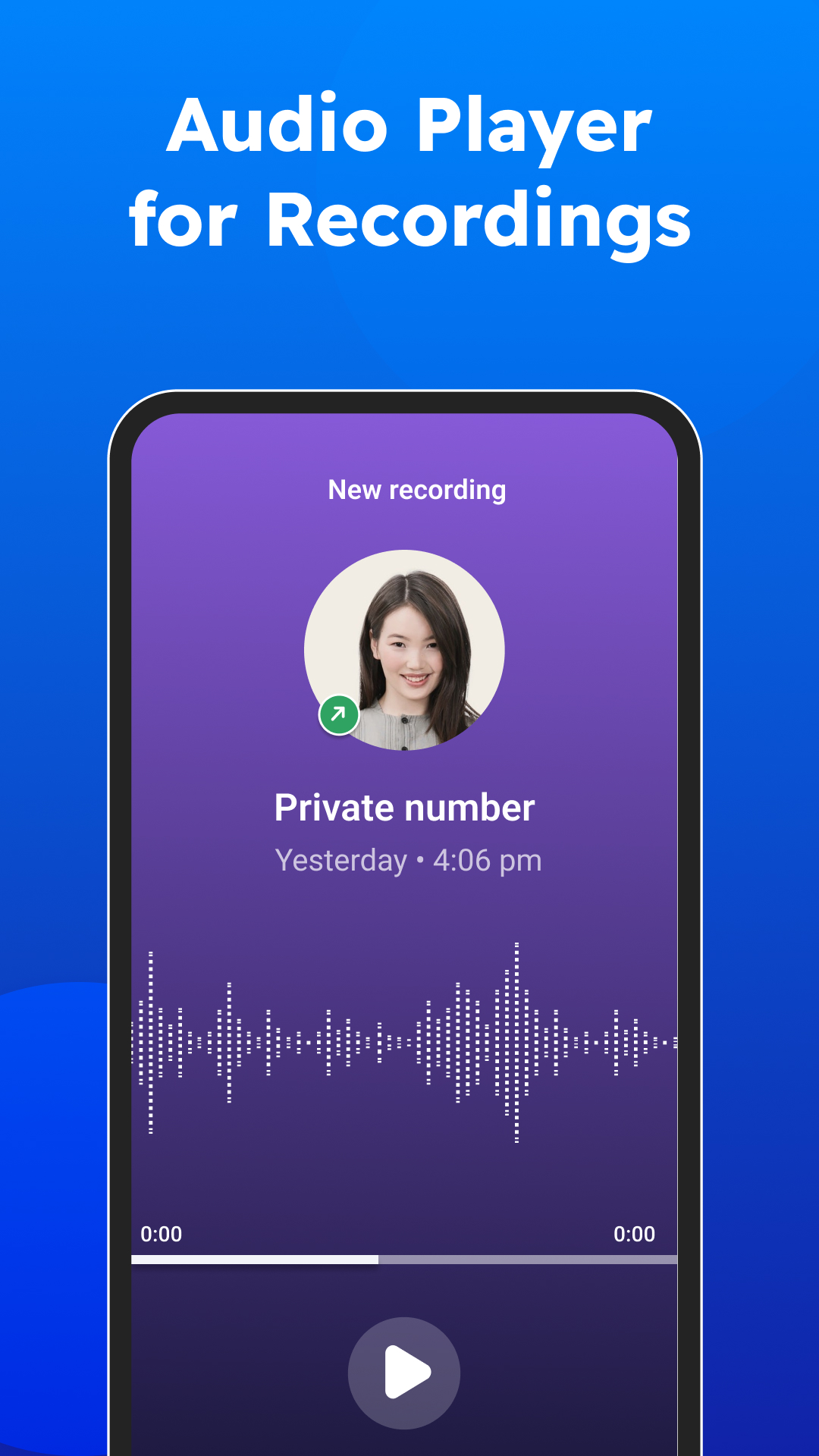 اسکرین شات 6 برنامه Call Recorder - Auto Recording