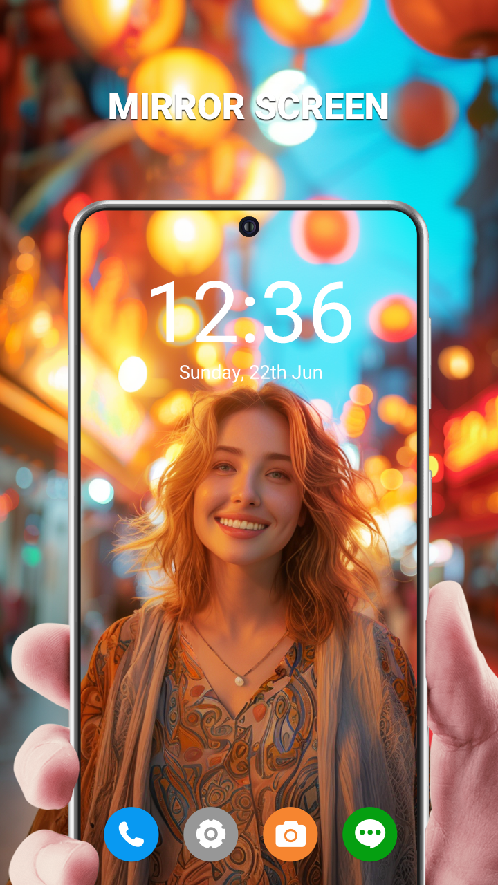 اسکرین شات 5 برنامه Transparent Screen Simulator