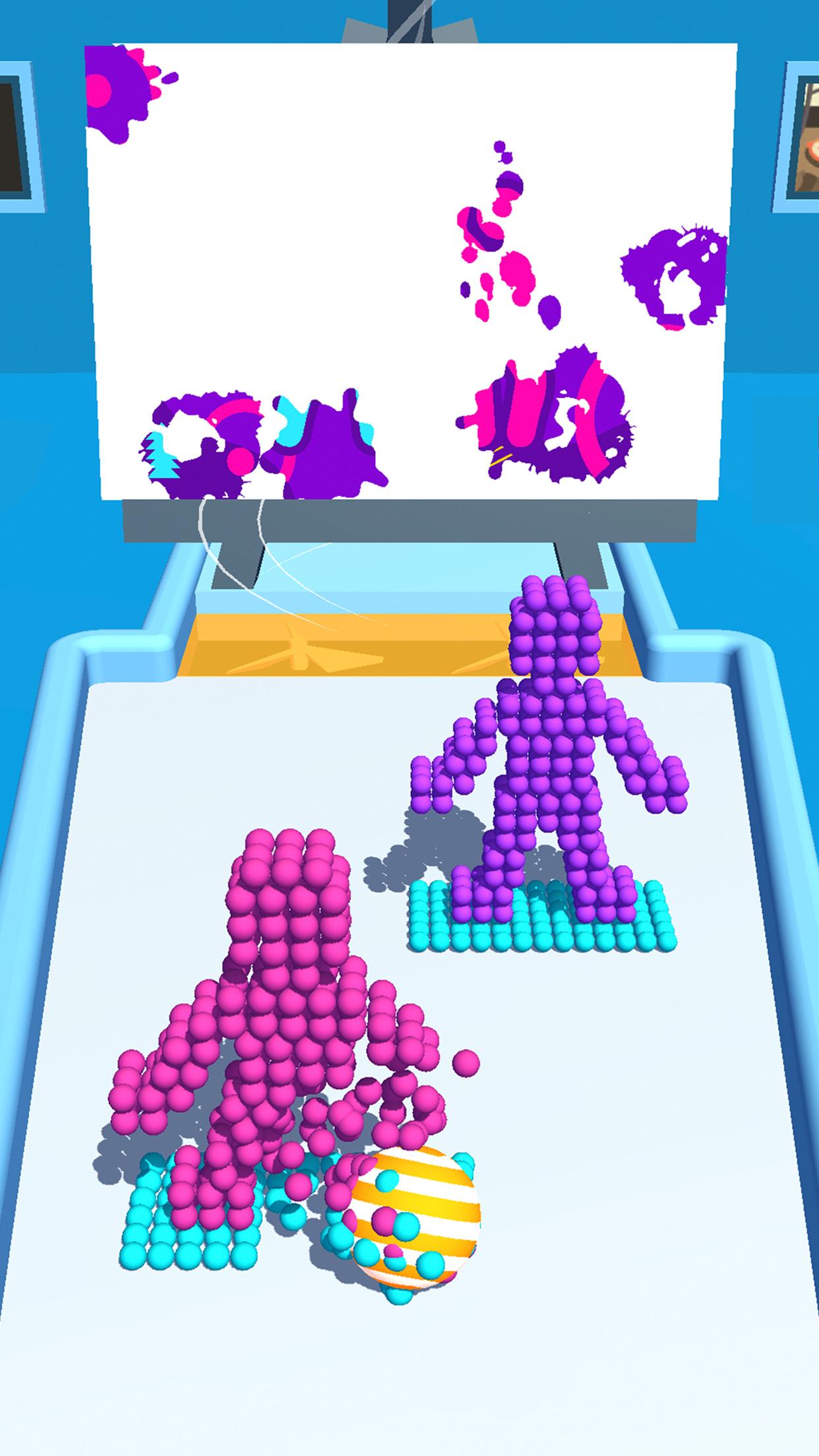 اسکرین شات 1 بازی Art Ball 3D: Canvas Puzzle