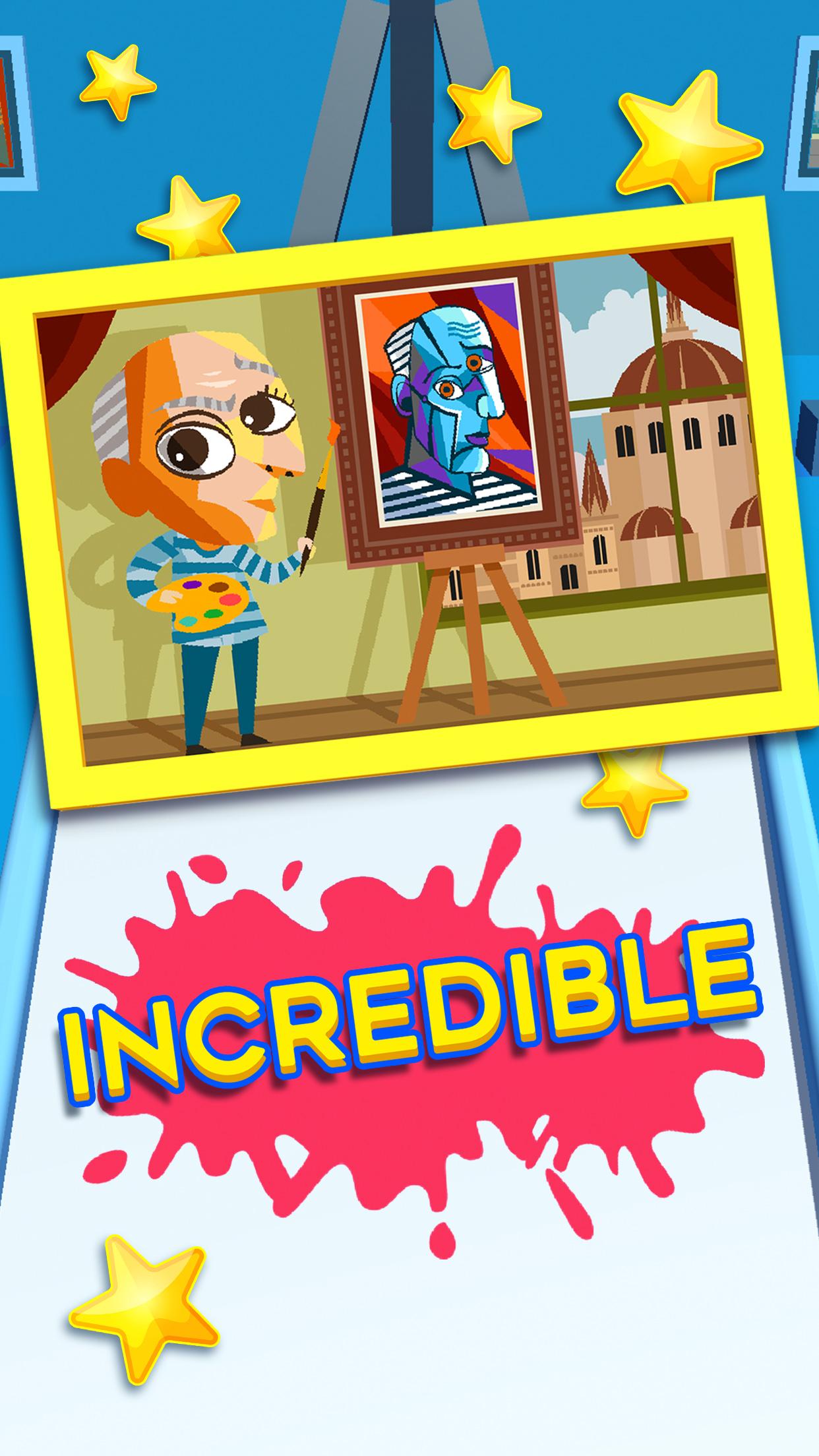 اسکرین شات 3 بازی Art Ball 3D: Canvas Puzzle
