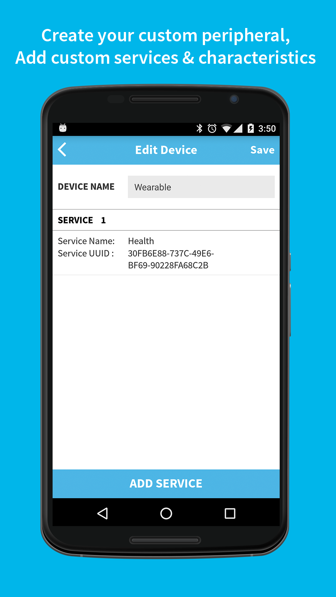 اسکرین شات 6 برنامه BLE Scanner (Connect & Notify)