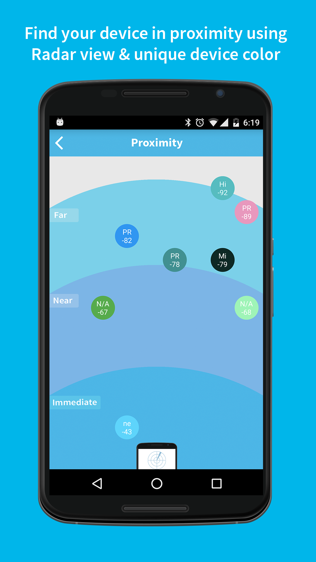 اسکرین شات 2 برنامه BLE Scanner (Connect & Notify)