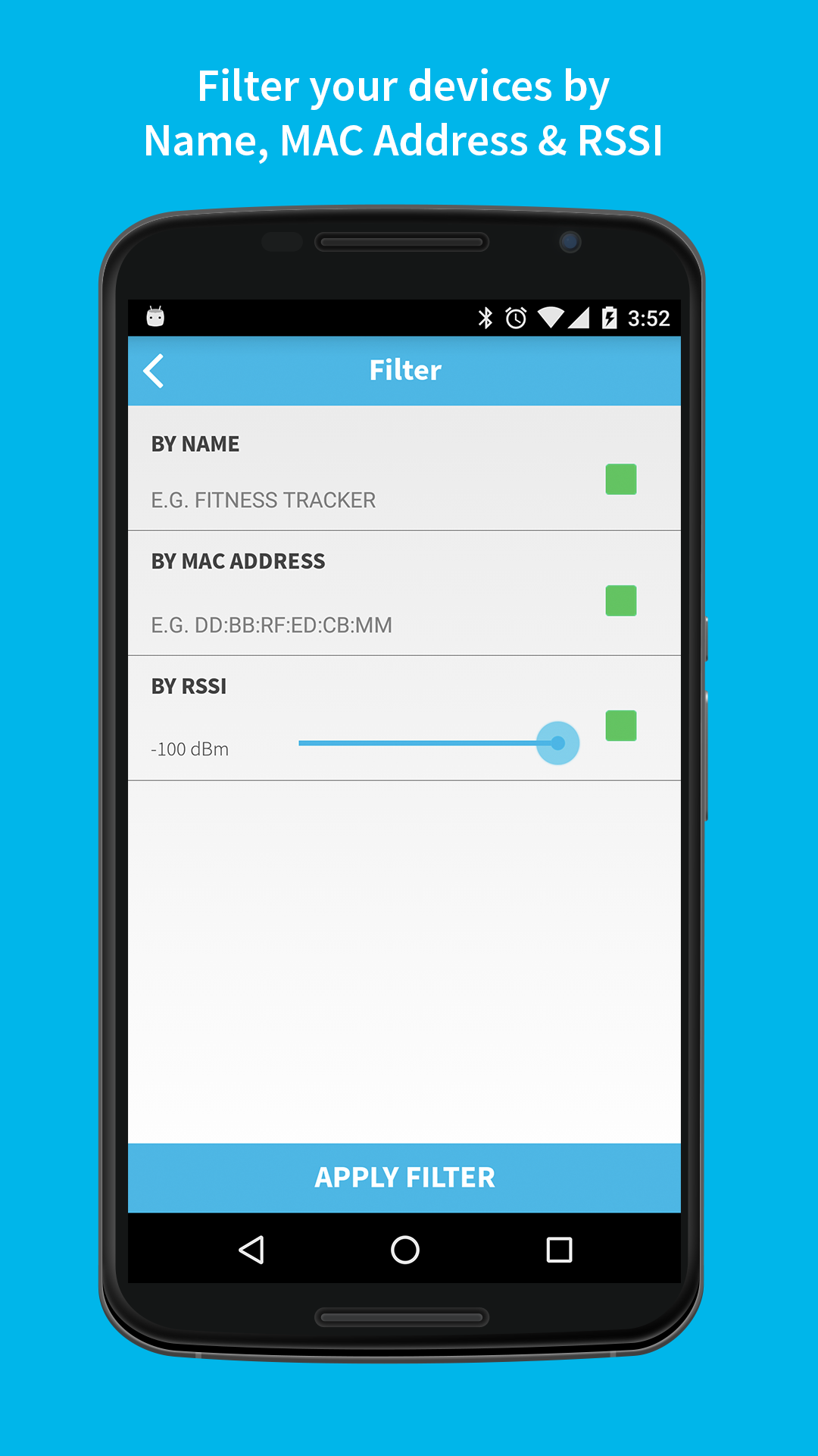 اسکرین شات 8 برنامه BLE Scanner (Connect & Notify)