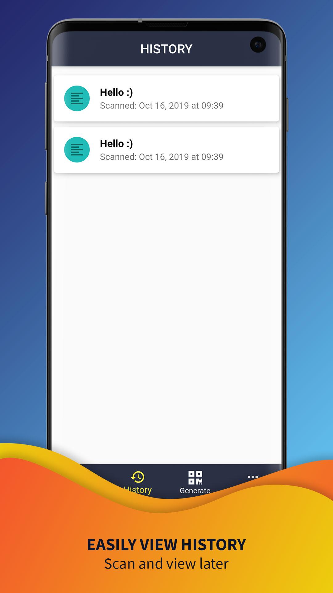 اسکرین شات 4 برنامه QR & Barcode Scanner