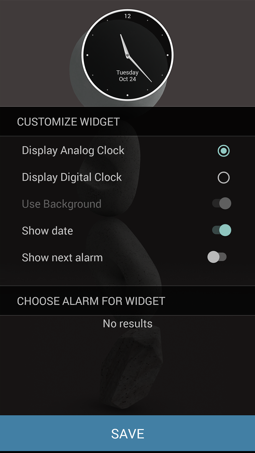 اسکرین شات 6 برنامه Alarm Clock