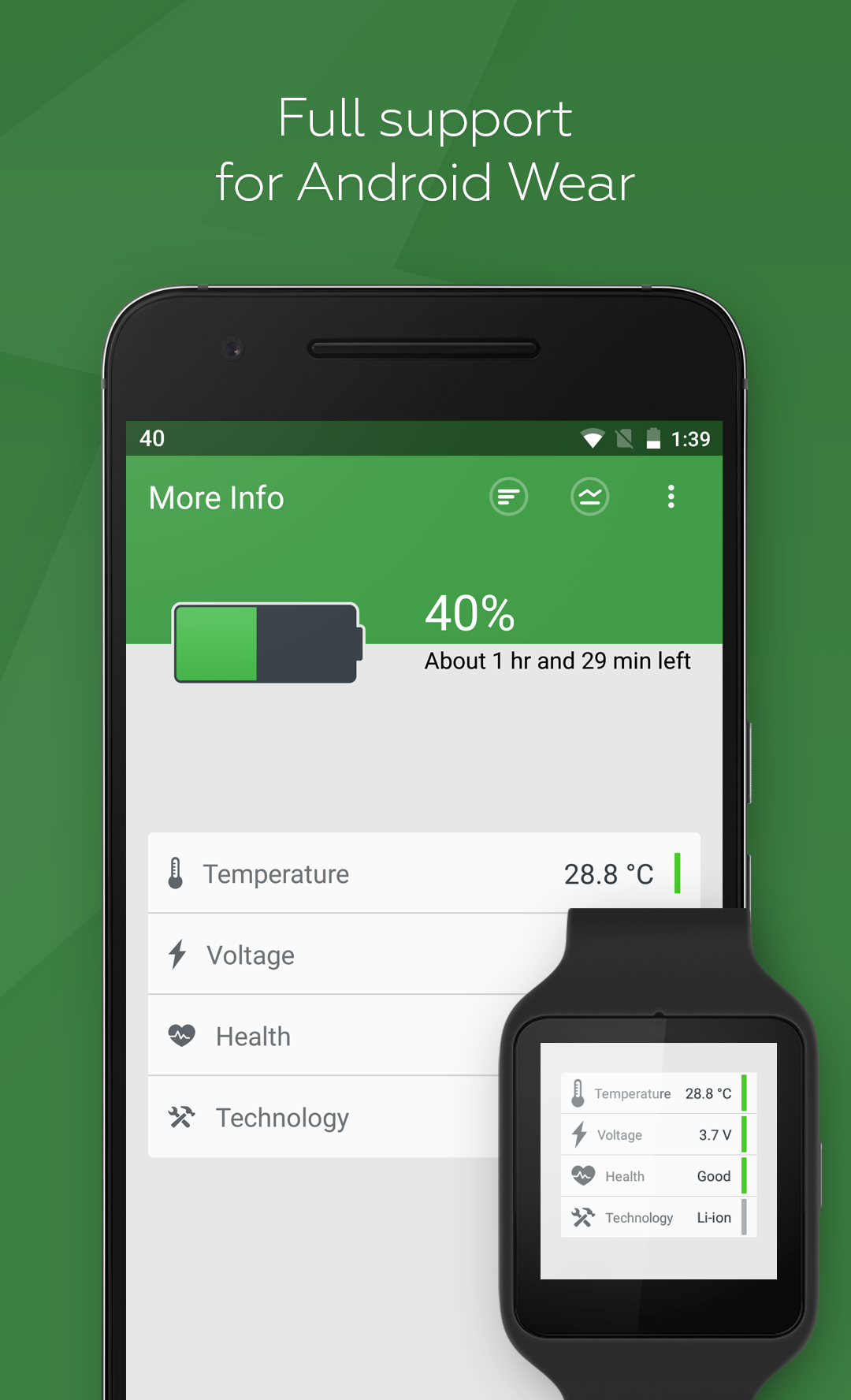 اسکرین شات 4 برنامه Next Battery