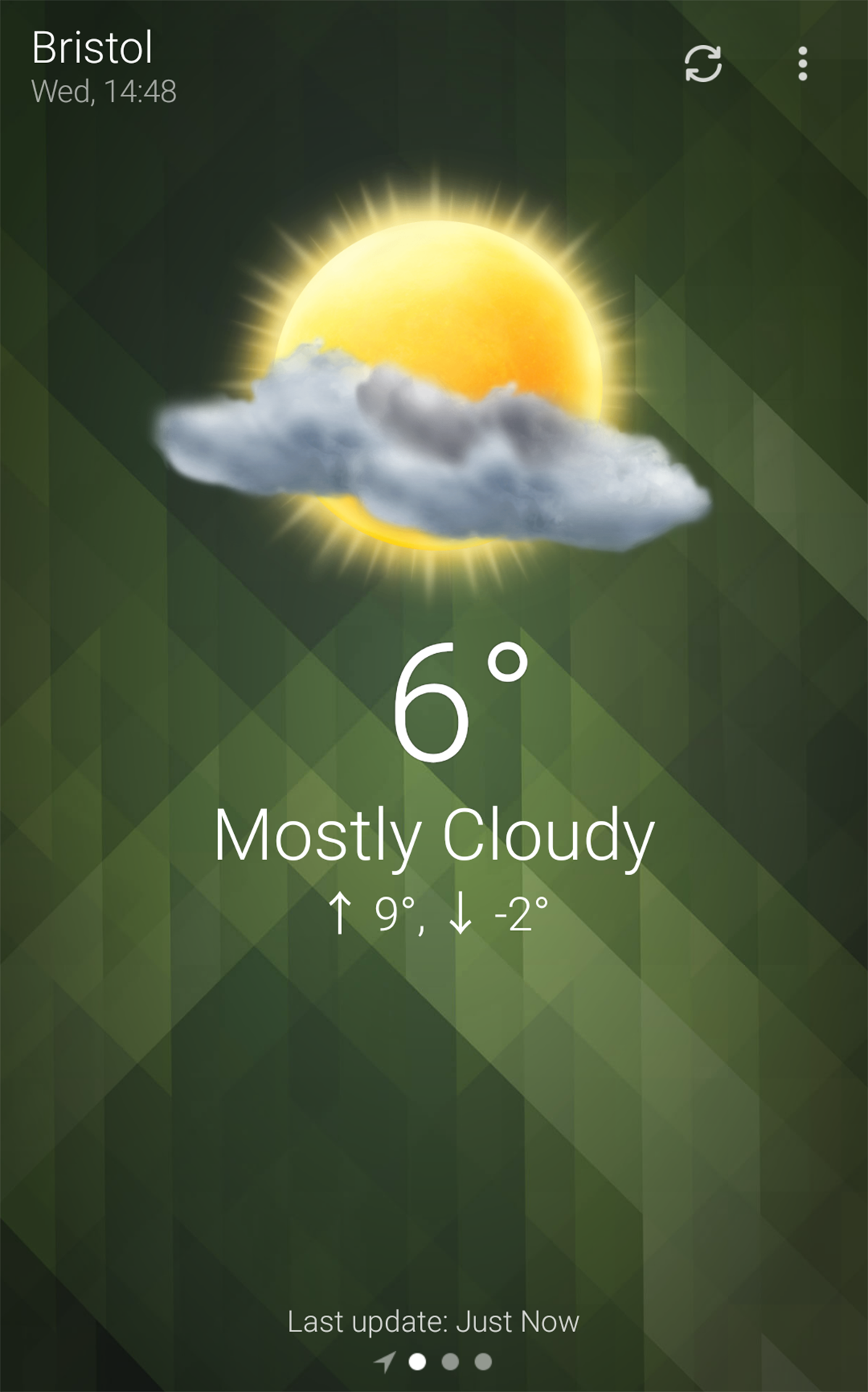 اسکرین شات 6 برنامه Weather